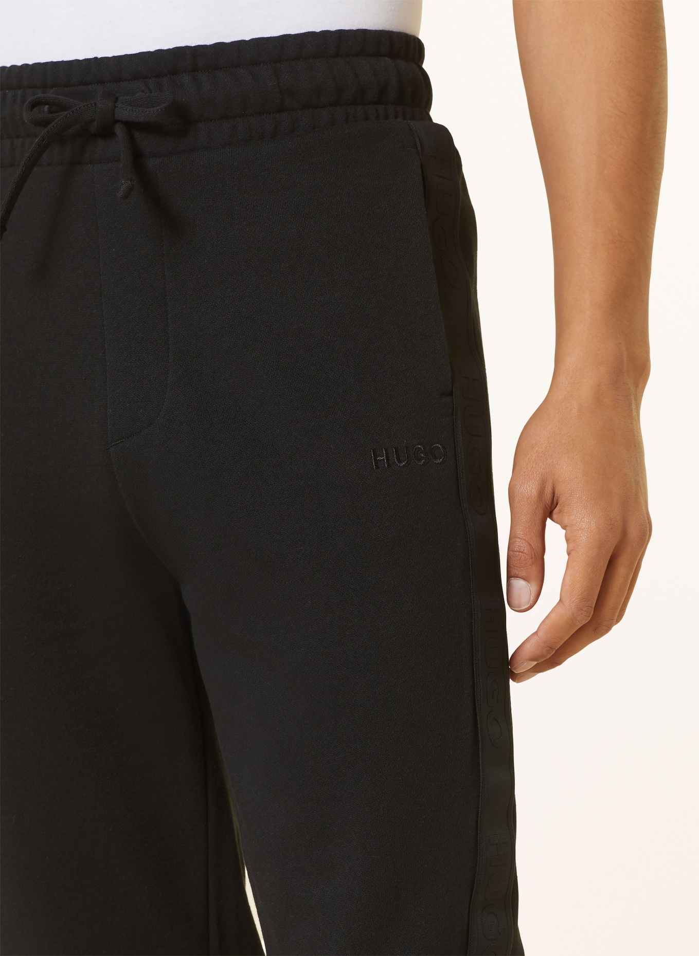 HUGO Lounge pants, Color: BLACK (Image 5)
