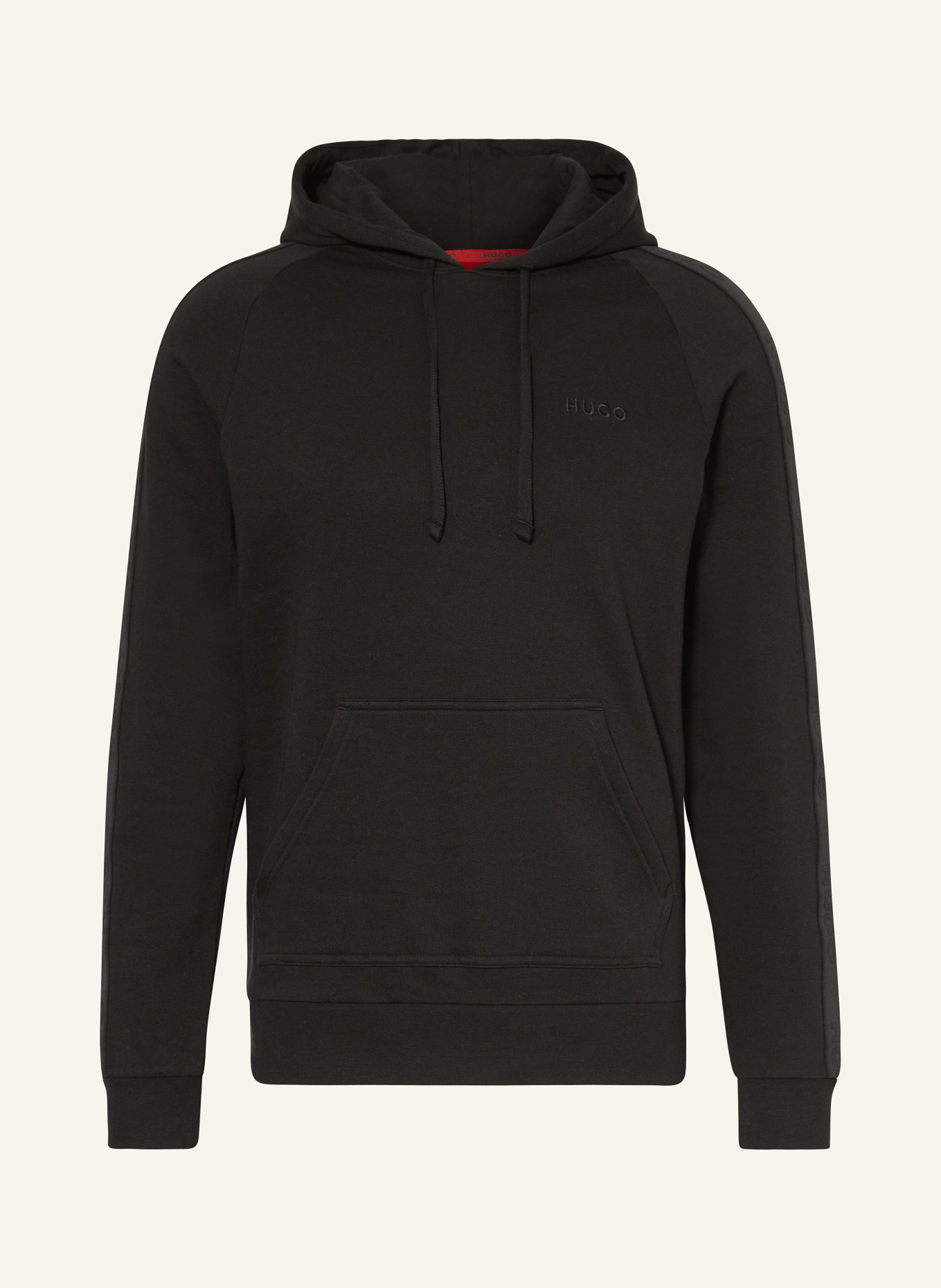 HUGO Lounge hoodie, Color: BLACK (Image 1)