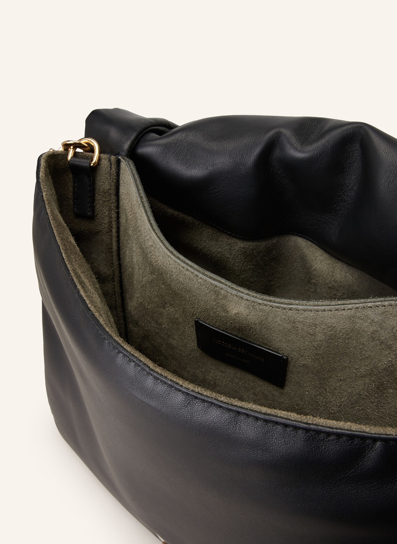 VICTORIABECKHAM Shoulder bag PUFFY JUMBO CHAIN, Color: BLACK (Image 3)