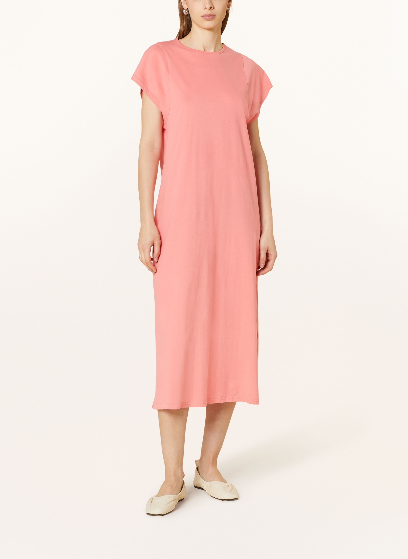 American Vintage Jersey dress VUPAVILLE, Color: SALMON (Image 2)