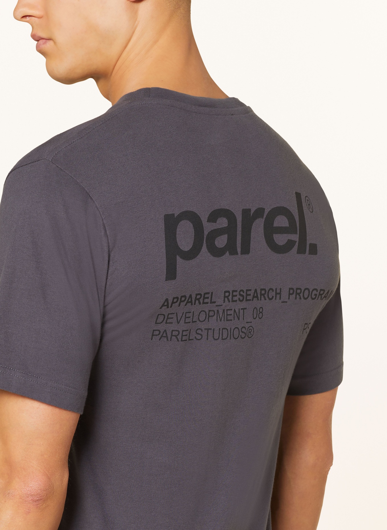 parel. T-shirt, Color: GRAY (Image 4)