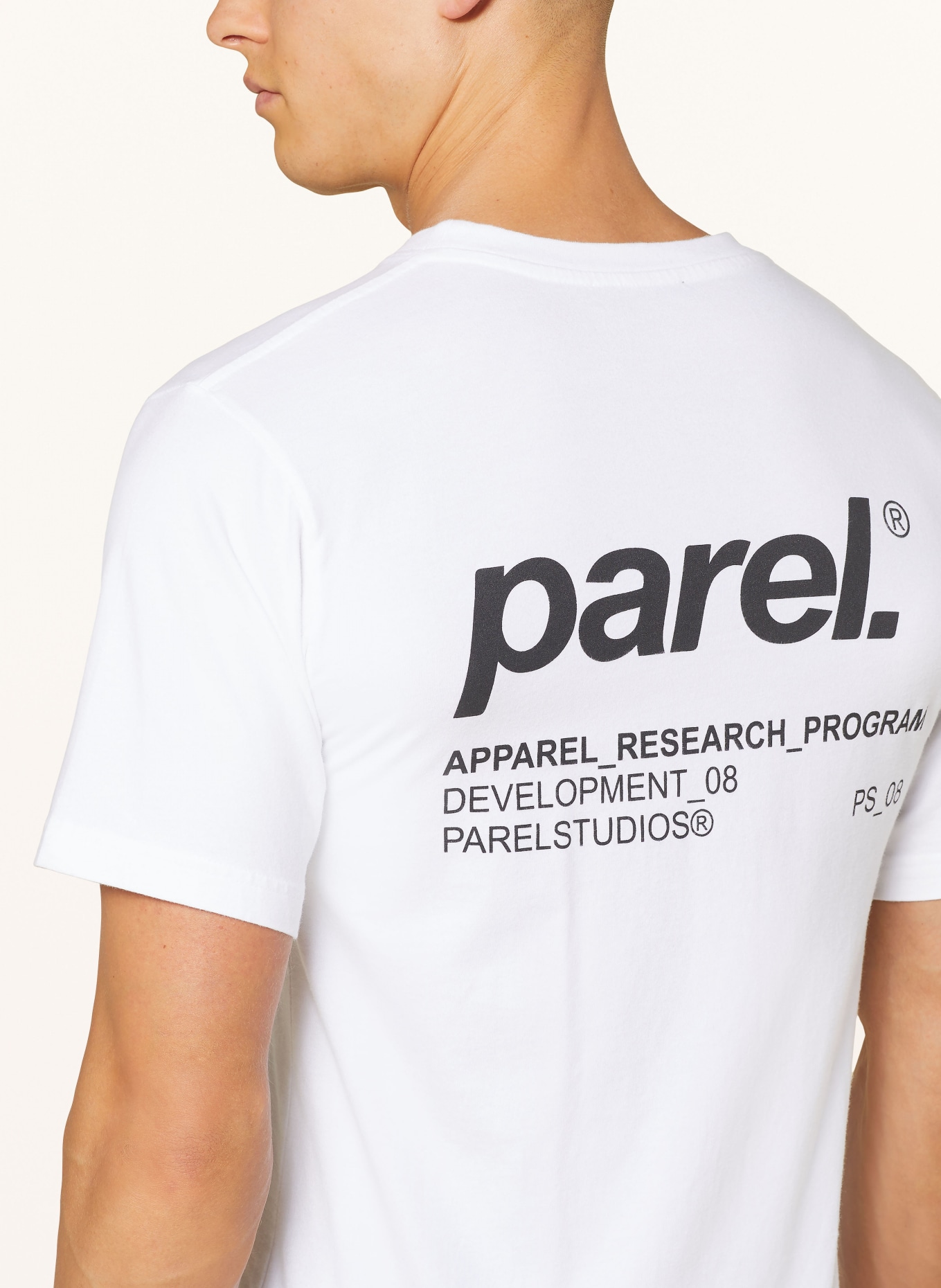 parel. T-shirt, Color: WHITE (Image 4)