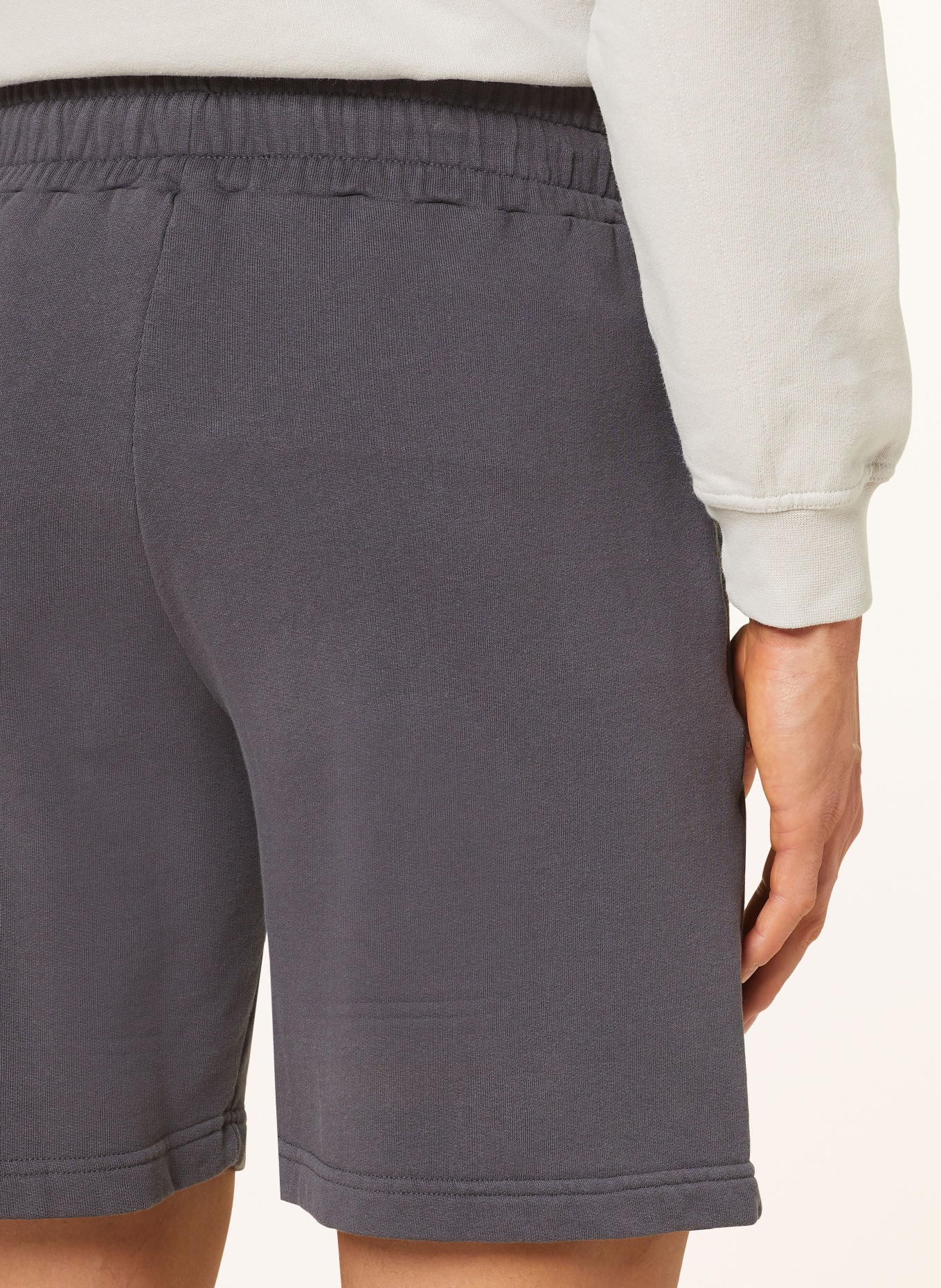 parel. Sweat shorts, Color: GRAY (Image 6)