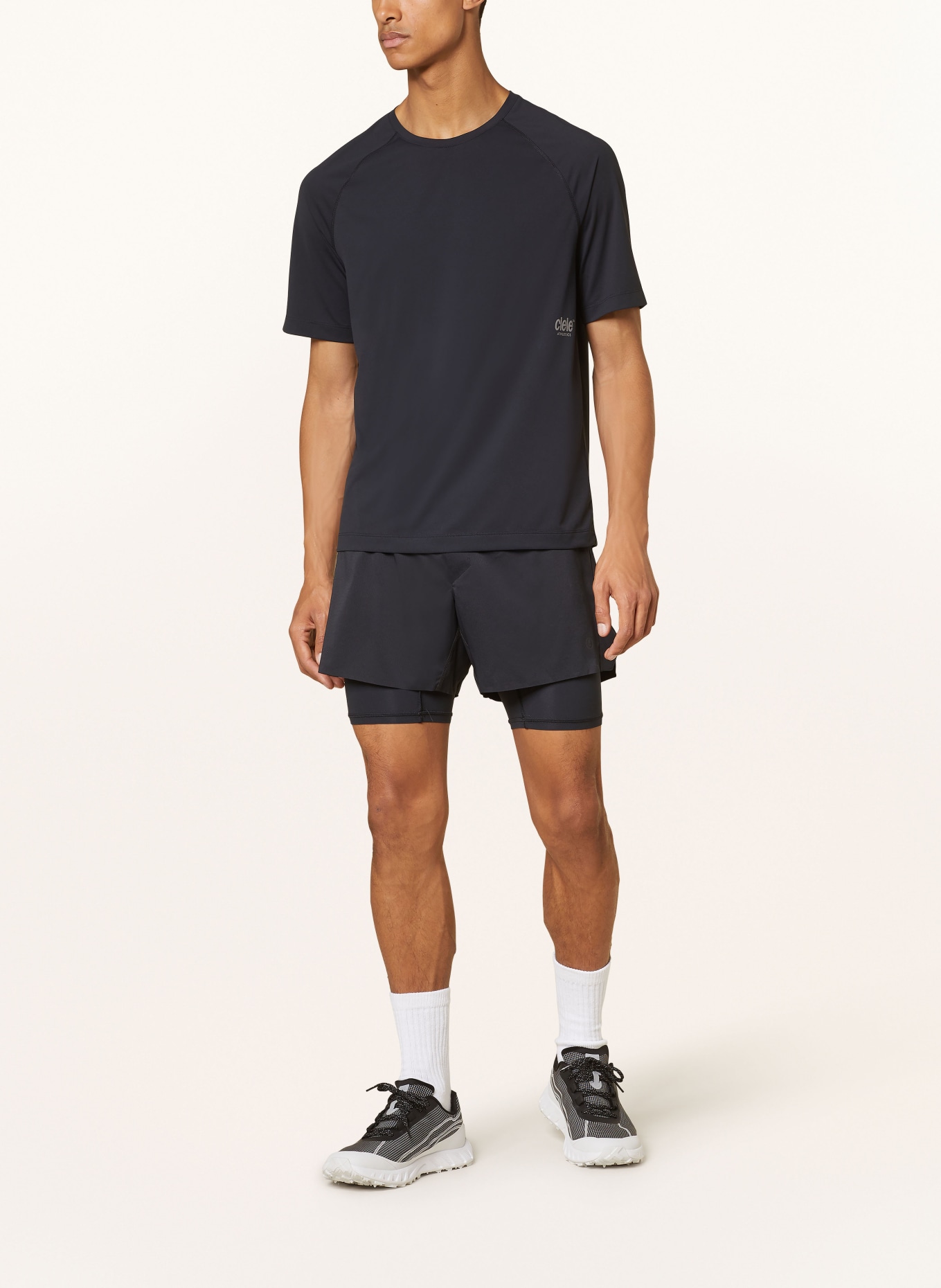 ciele athletics 2-in-1 running shorts DLY, Color: BLACK (Image 2)