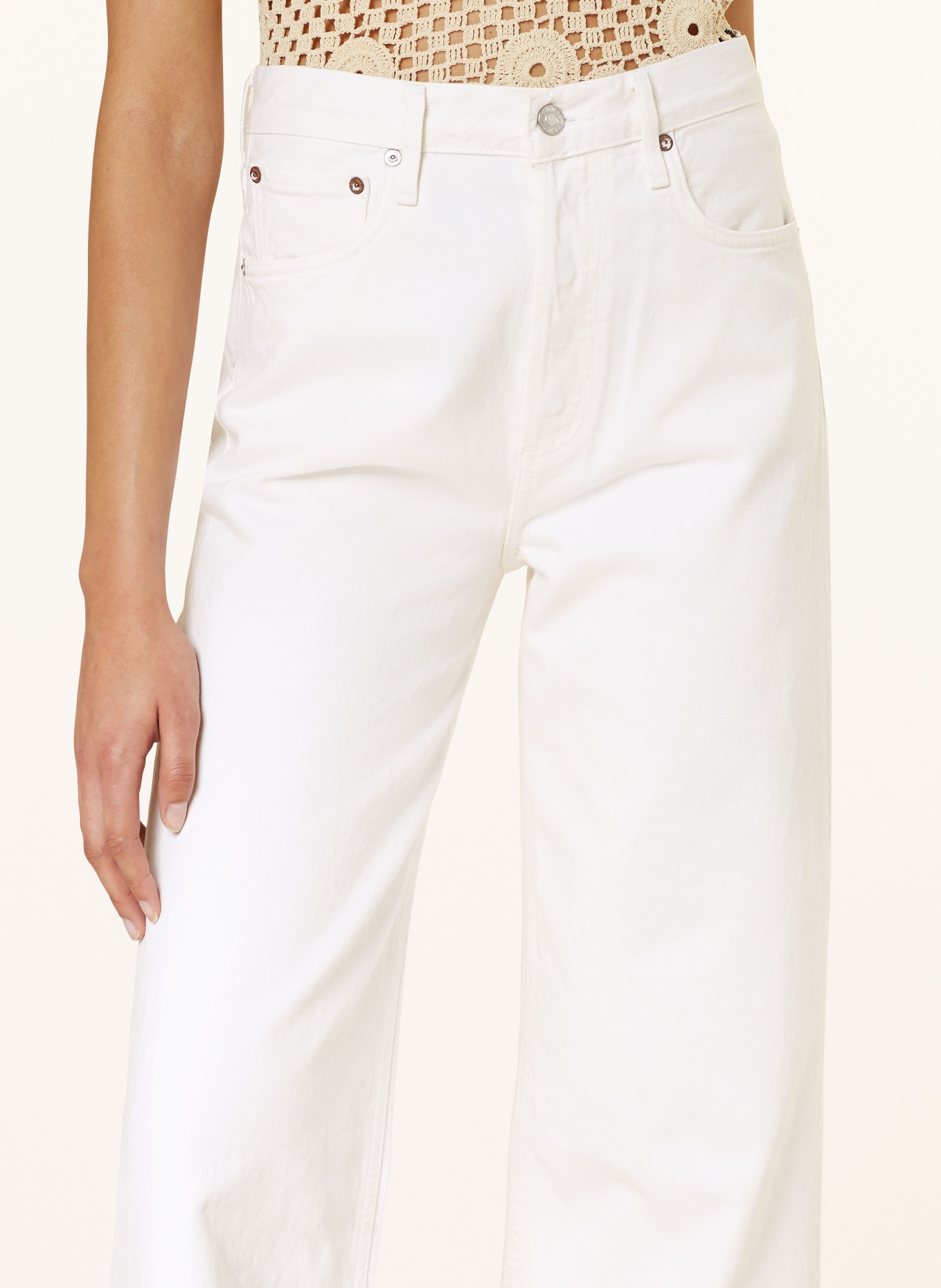 AGOLDE Straight Jeans REN, Farbe: fortune cookie natural (Bild 5)