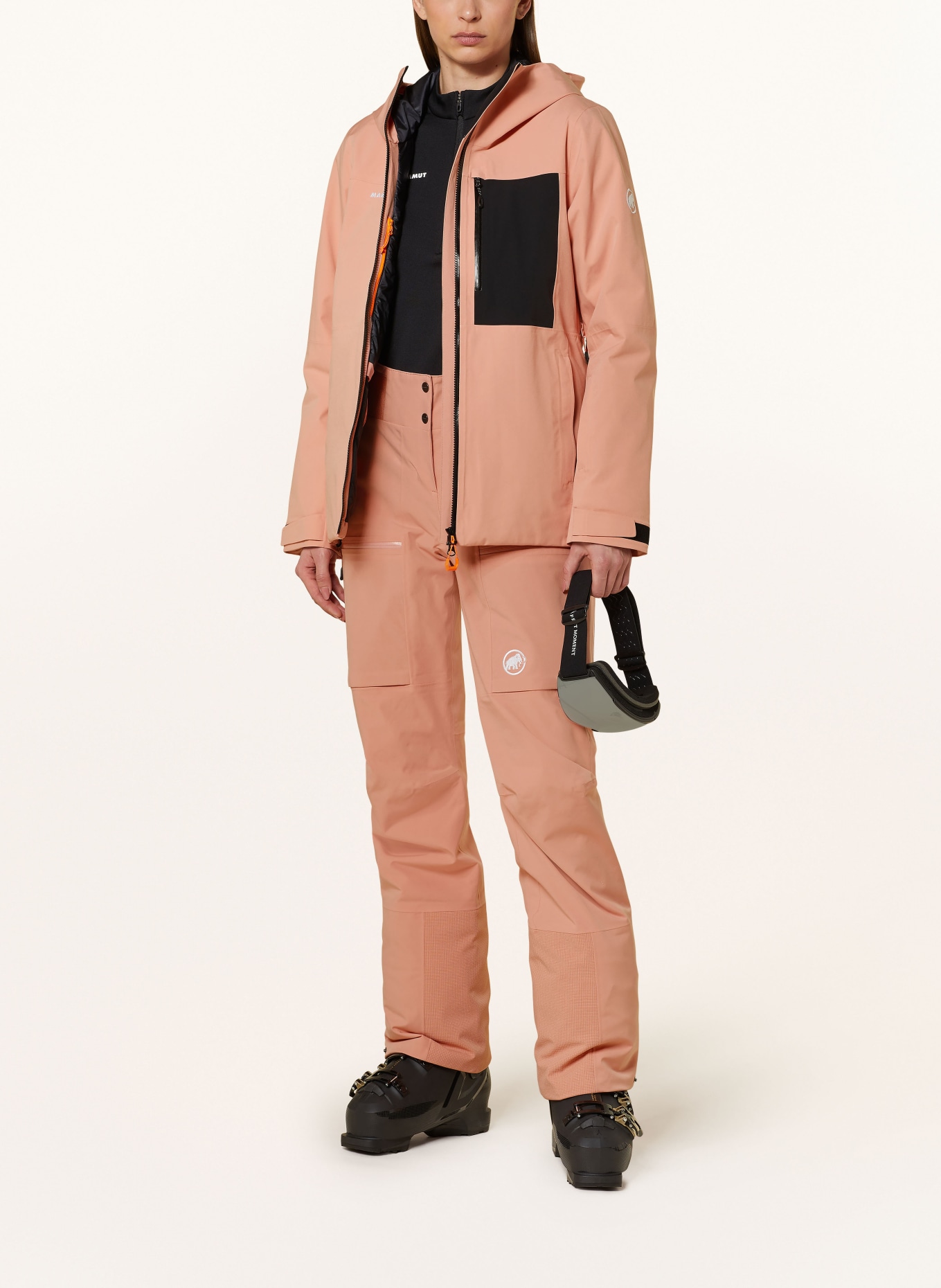 MAMMUT Skihose STONEY: HELLORANGE