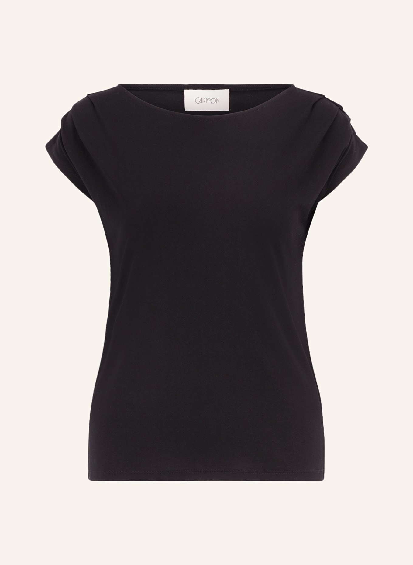 CARTOON T-shirt, Color: BLACK (Image 1)