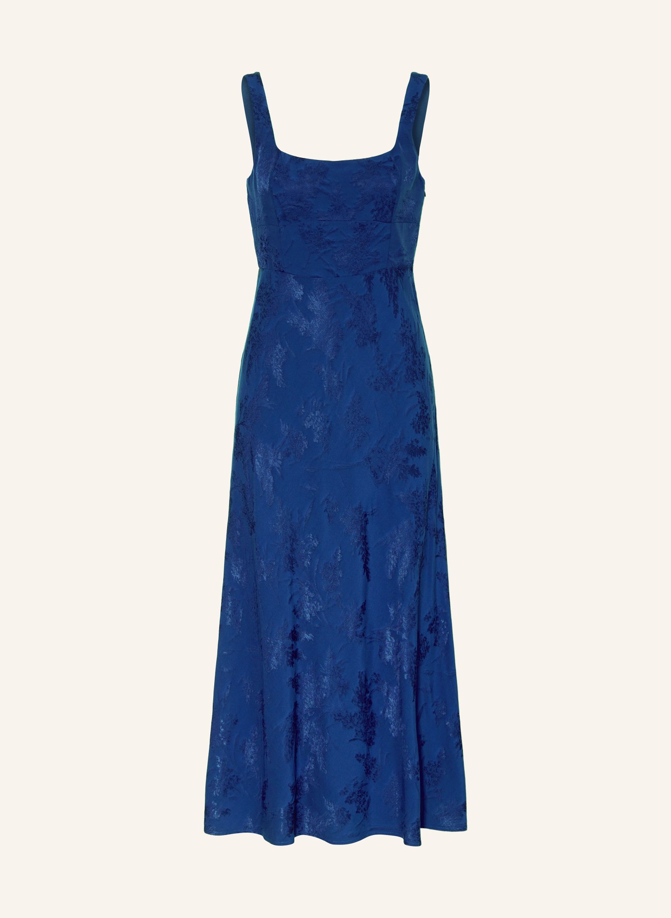 RIANI Saténové šaty, Barva: TMAVĚ MODRÁ (Obrázek 1)