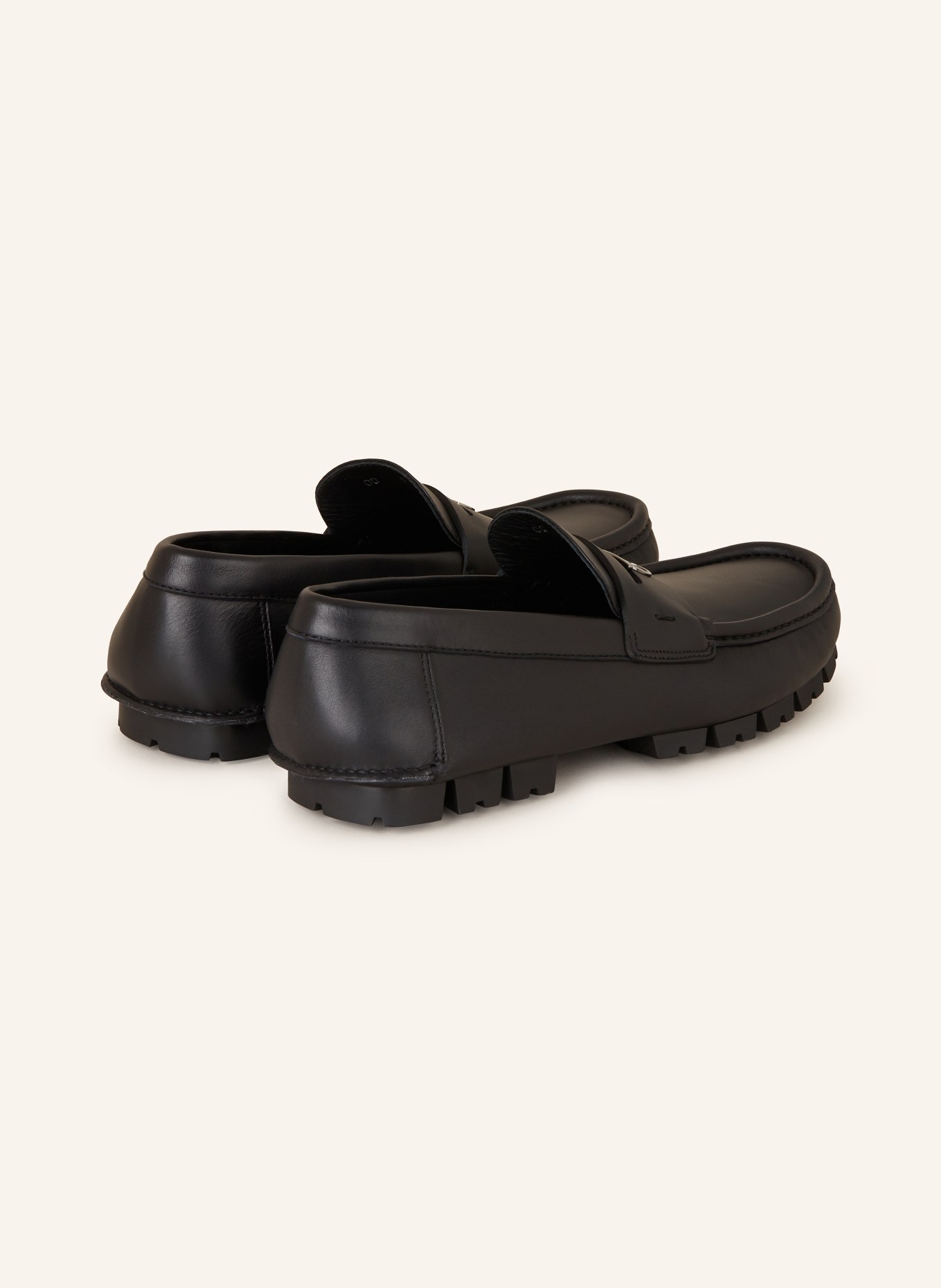 FERRAGAMO Penny loafers DOUGAN, Color: BLACK (Image 2)