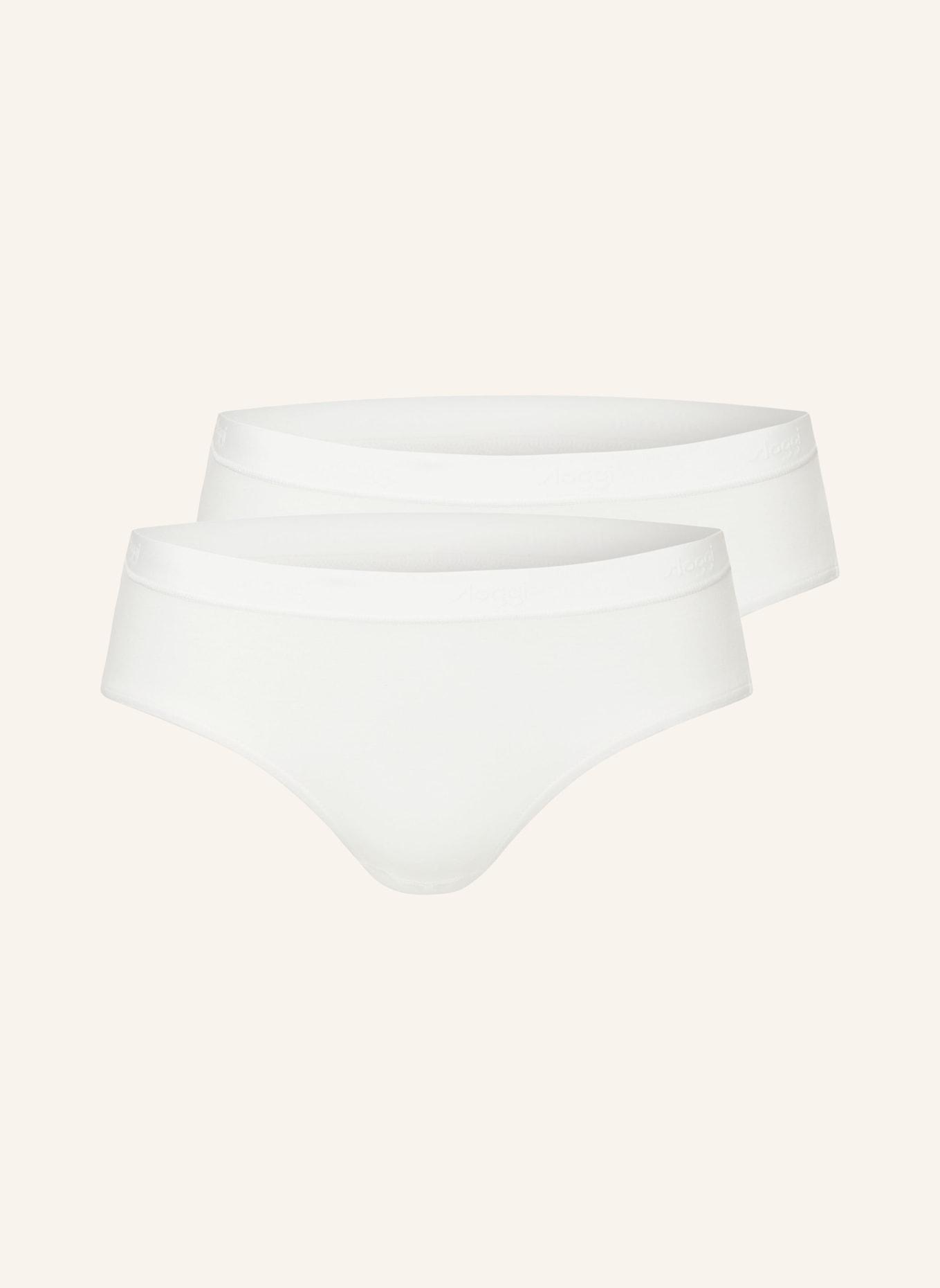 sloggi 2-pack panties GO CASUAL, Color: WHITE (Image 1)