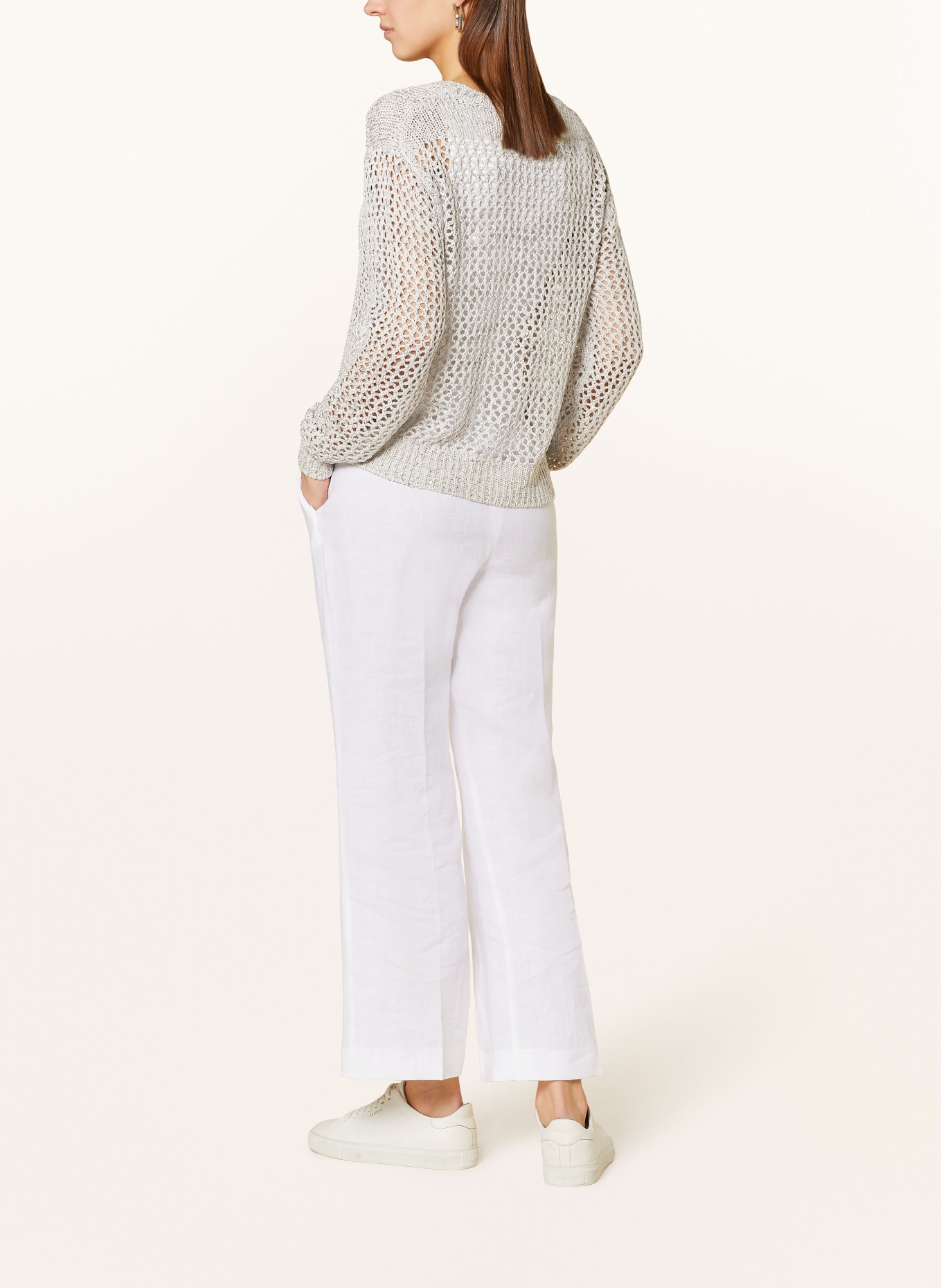 monari Sweater with sequins, Color: LIGHT GRAY (Image 3)