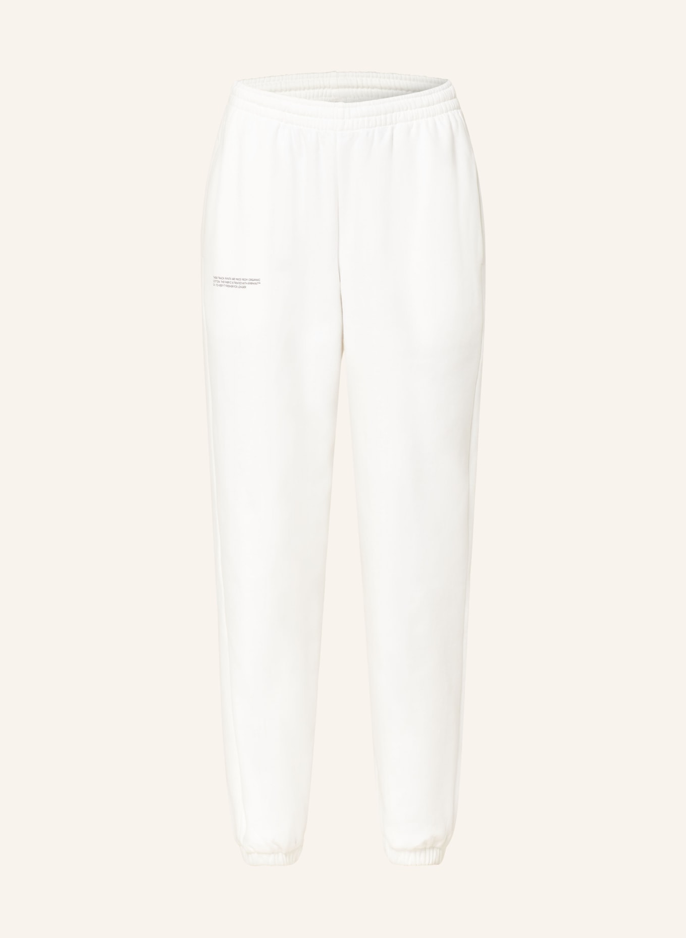 PANGAIA Sweatpants, Color: WHITE (Image 1)