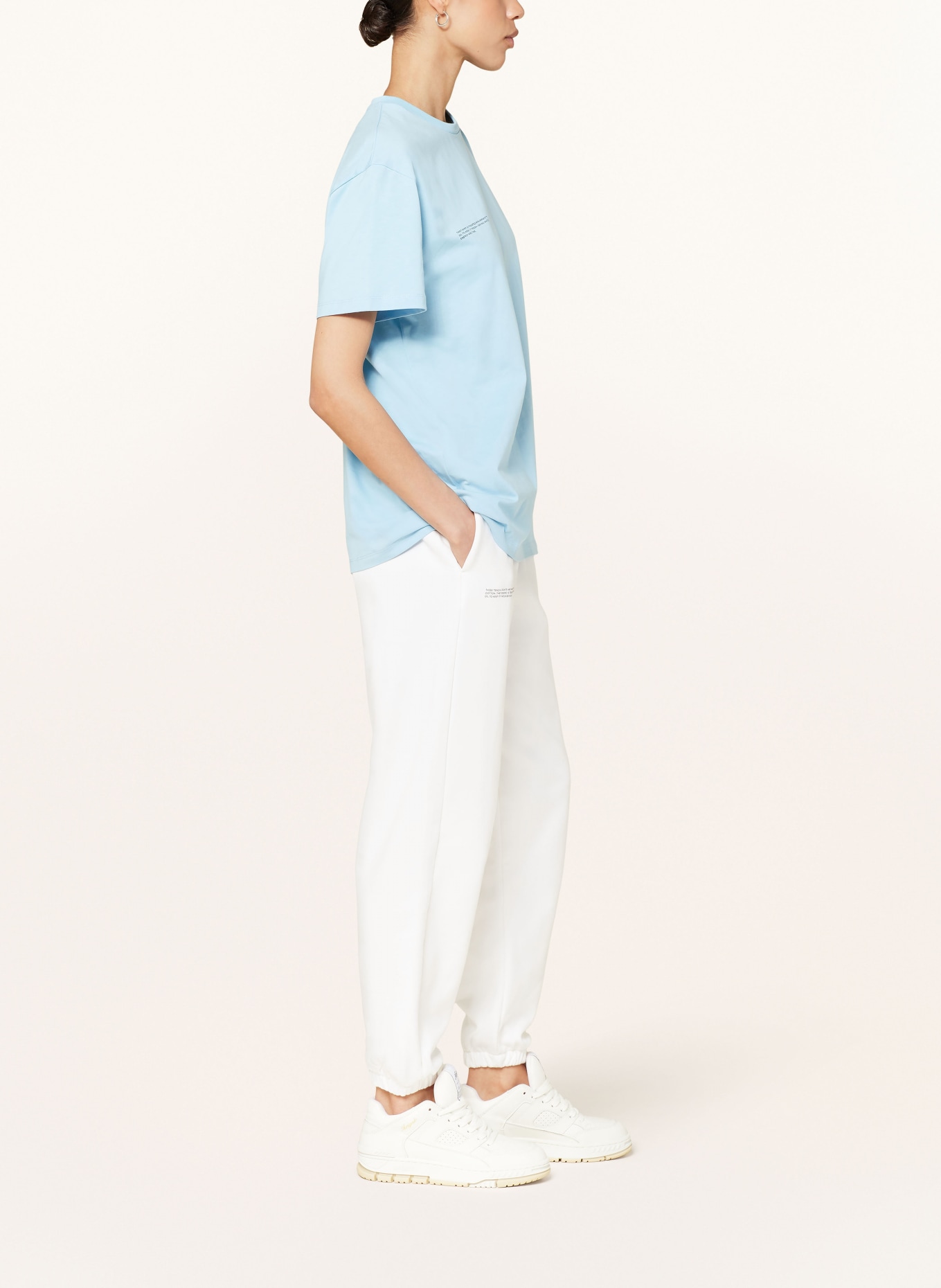 PANGAIA Sweatpants, Color: WHITE (Image 4)