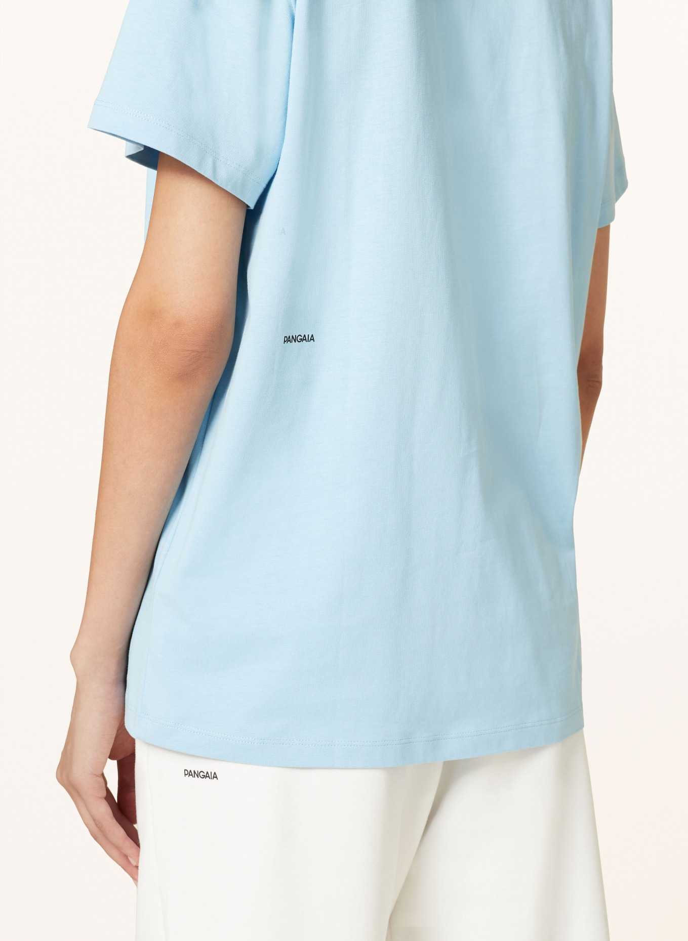 PANGAIA T-shirt 365, Color: LIGHT BLUE (Image 4)