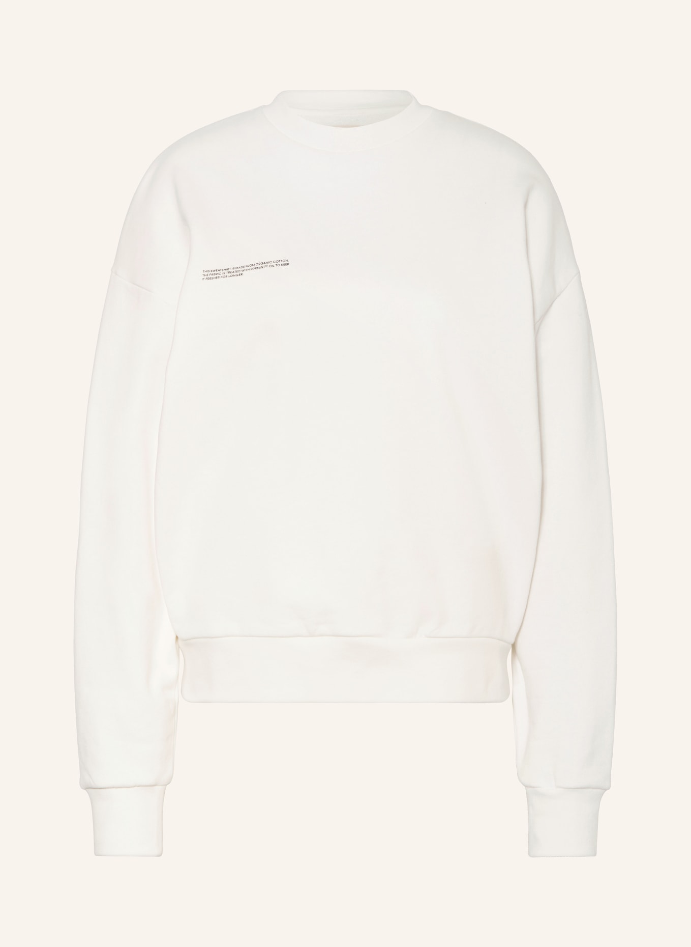 PANGAIA Sweatshirt, Color: WHITE (Image 1)