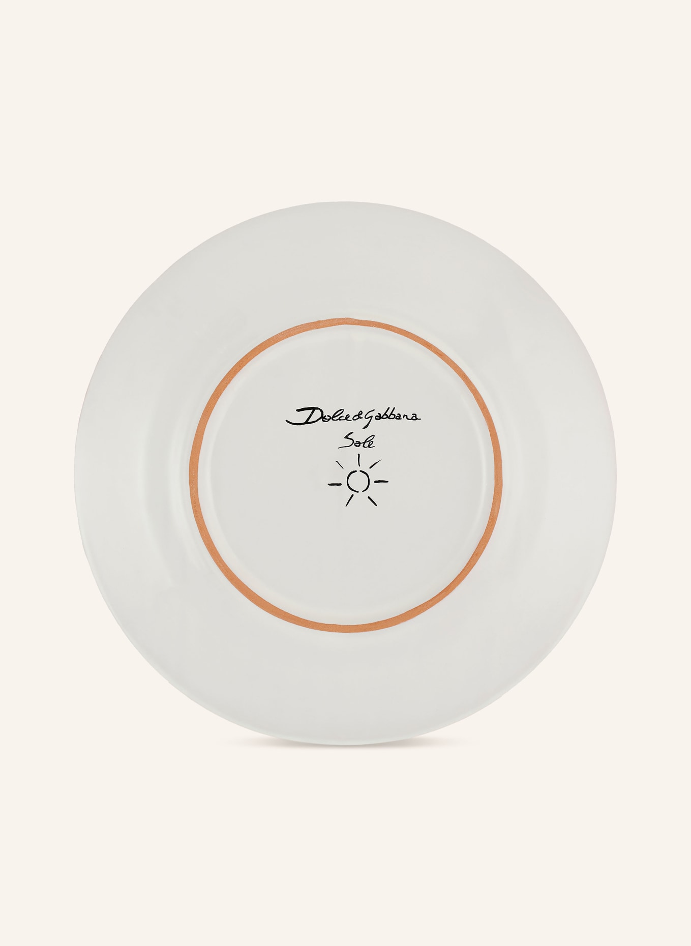 DOLCE & GABBANA CASA Set of 2 dinner plates, Color: YELLOW/ BLUE/ WHITE (Image 2)
