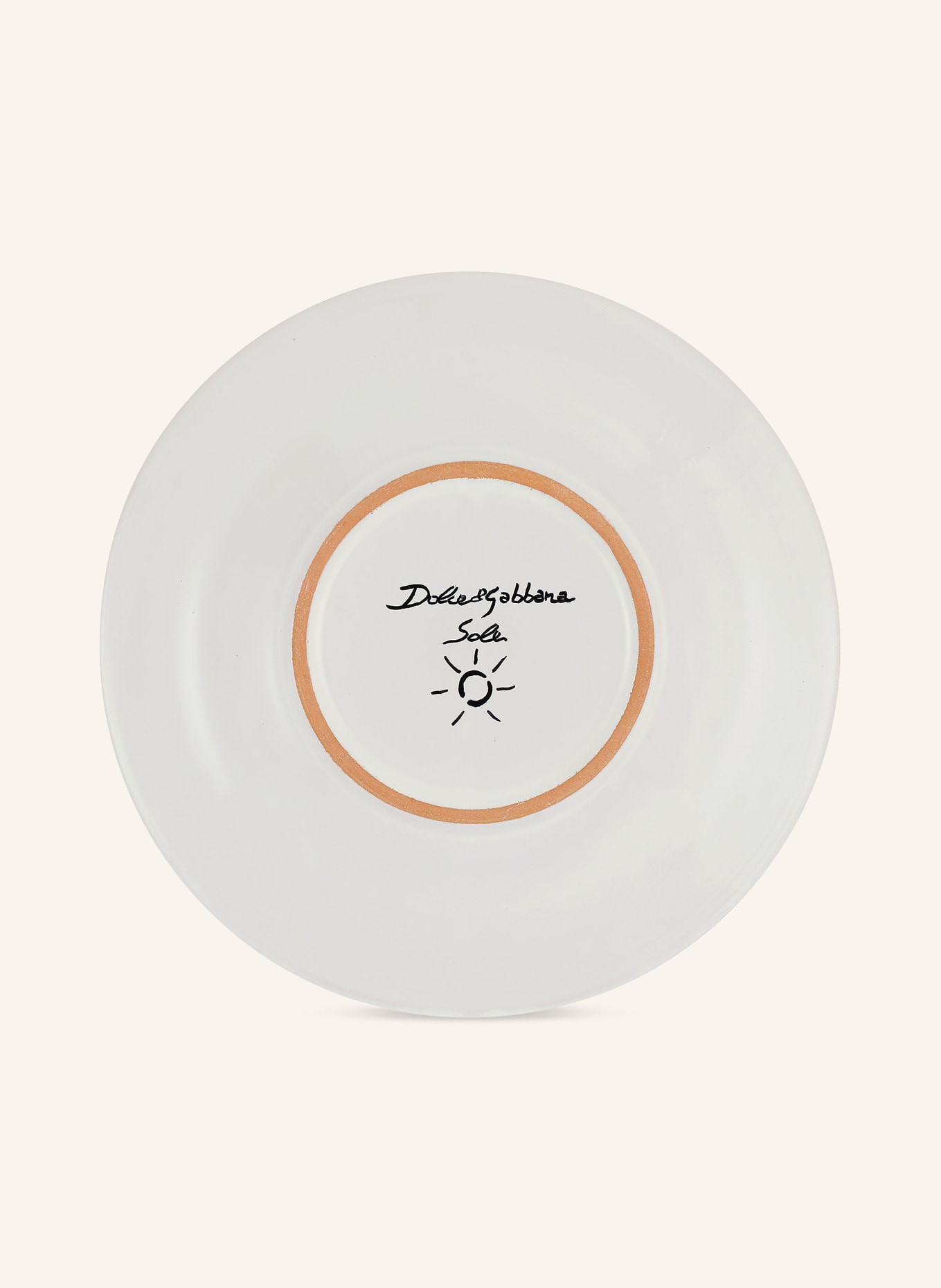 DOLCE & GABBANA CASA Set of 2 soup plates, Color: WHITE/ YELLOW/ BLUE (Image 2)