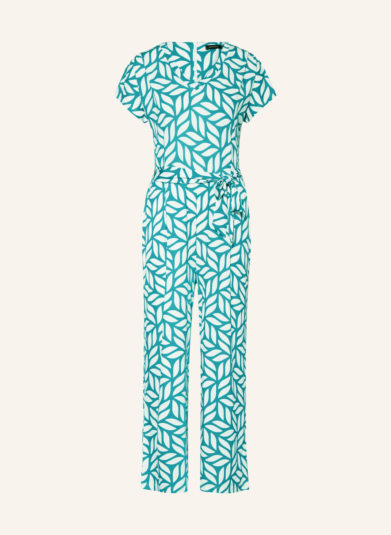 MORE & MORE Jumpsuit, Color: GREEN/ WHITE (Image 1)