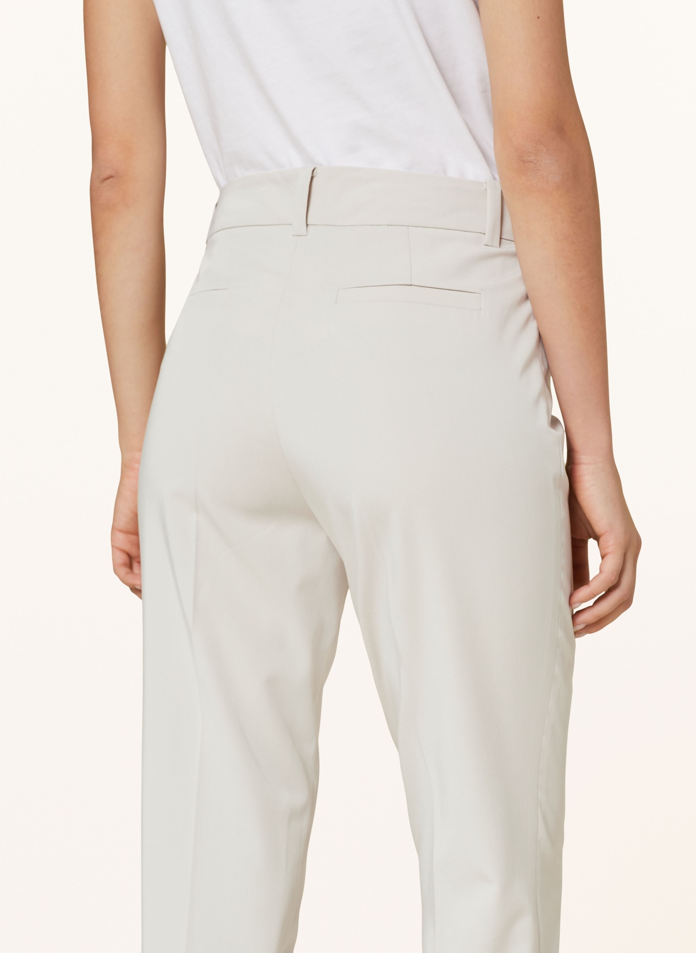 MORE & MORE Trousers HEDY, Color: LIGHT BROWN (Image 5)