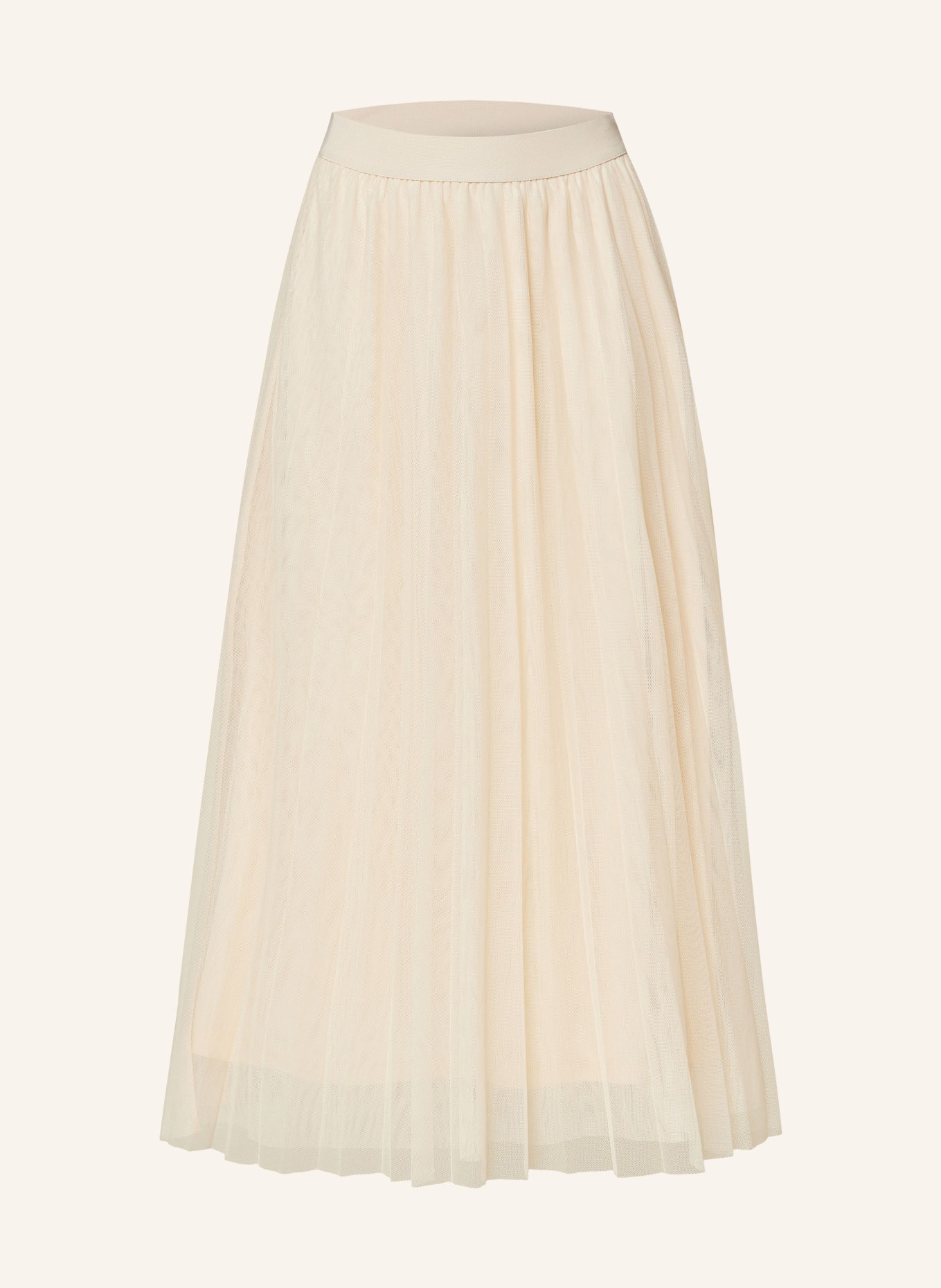 MORE & MORE Mesh skirt, Color: LIGHT BROWN (Image 1)