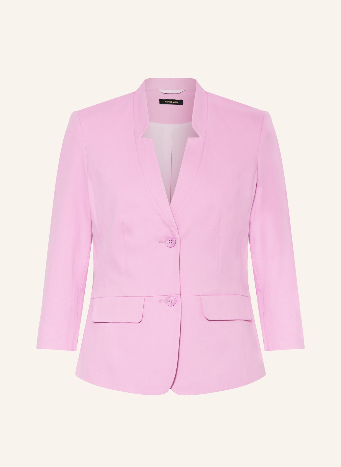 MORE & MORE Blazer with 3/4 sleeve, Color: PINK (Image 1)