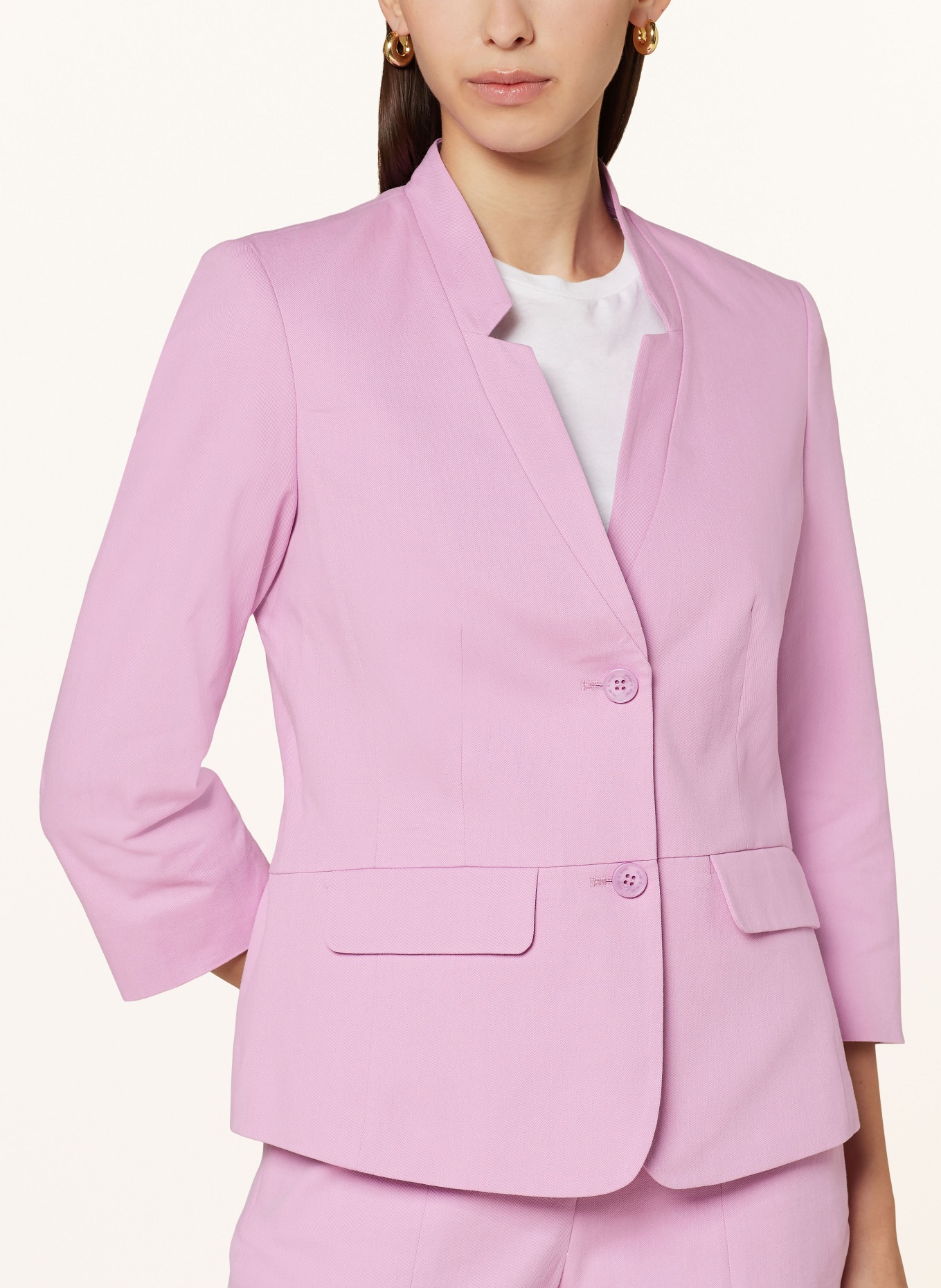 MORE & MORE Blazer with 3/4 sleeve, Color: PINK (Image 4)