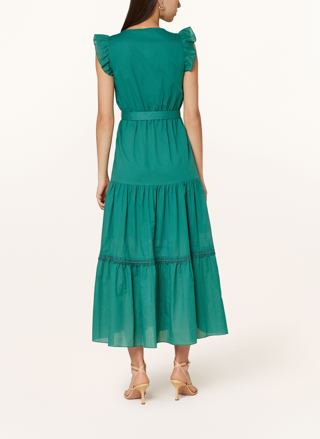 MORE & MORE Dress, Color: GREEN (Image 3)