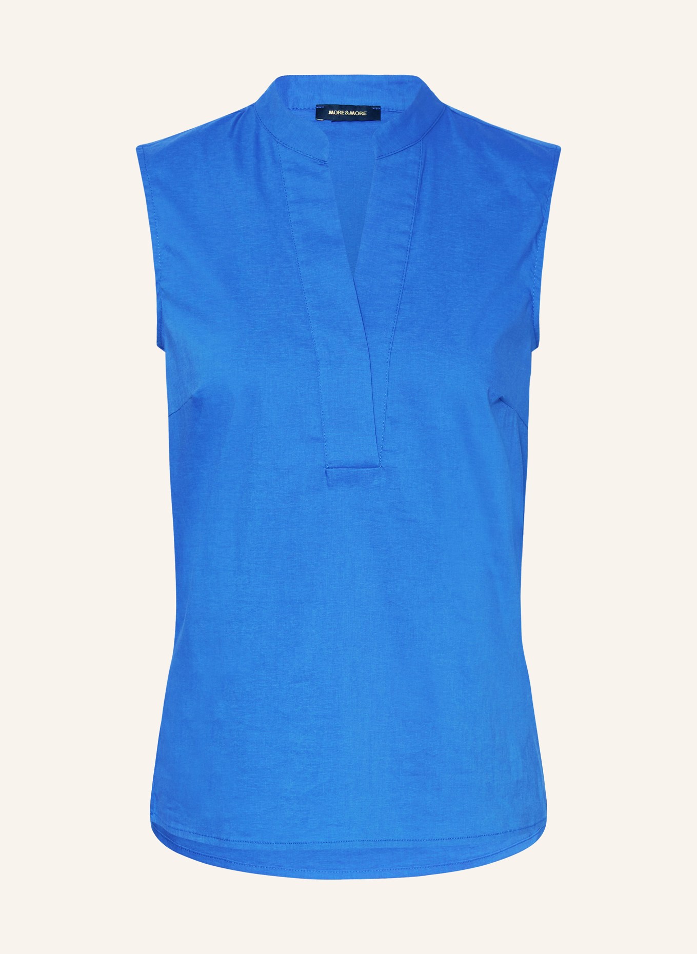 MORE & MORE Halenkový top: MODRÁ