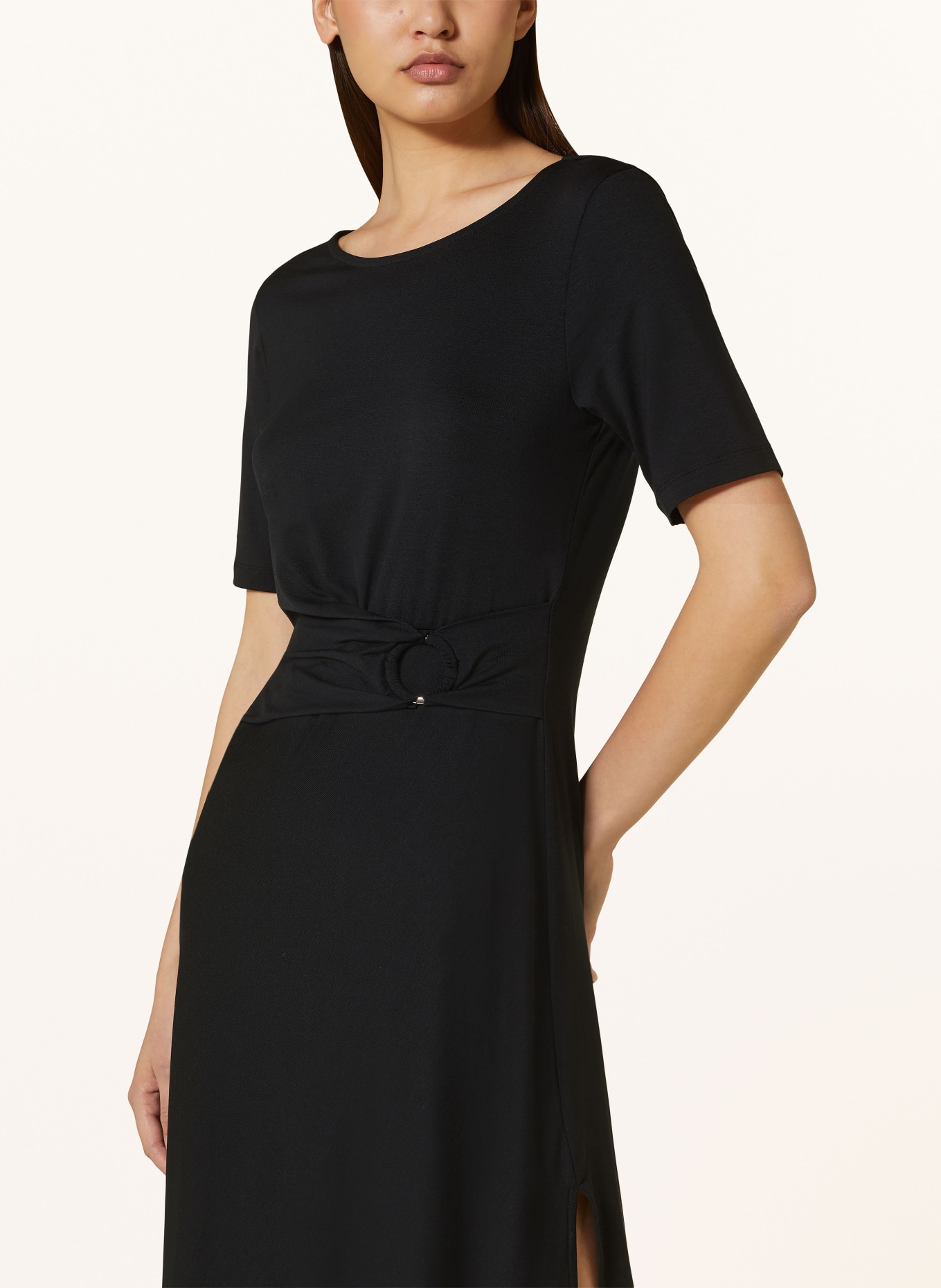 MORE & MORE Jersey dress, Color: BLACK (Image 4)