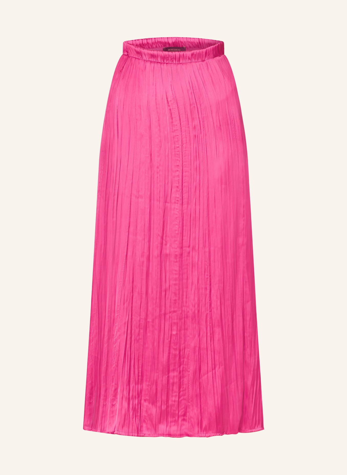 MORE & MORE Satin skirt, Color: PINK (Image 1)
