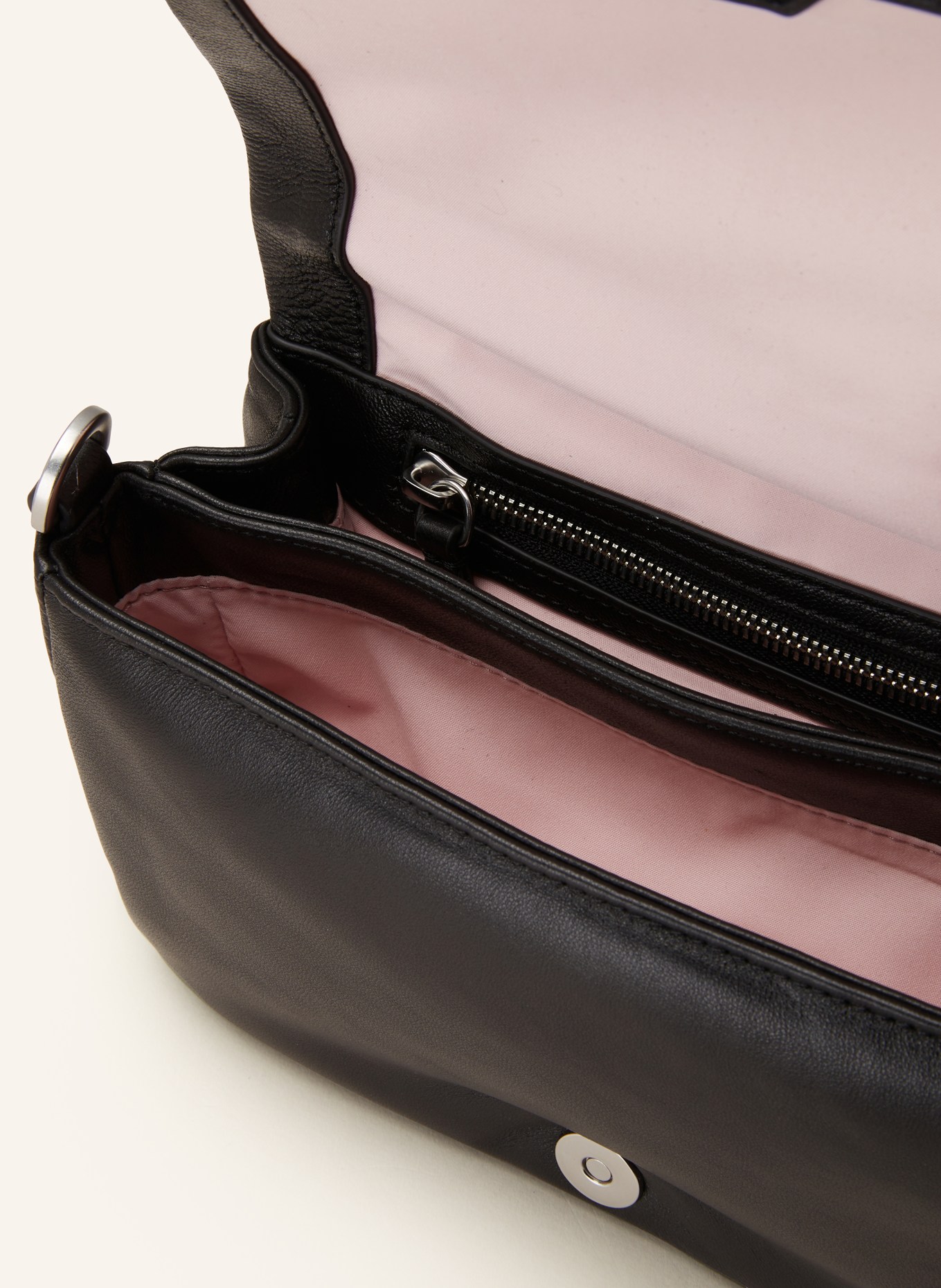 LES VISIONNAIRES Crossbody bag MILA, Color: BLACK (Image 3)