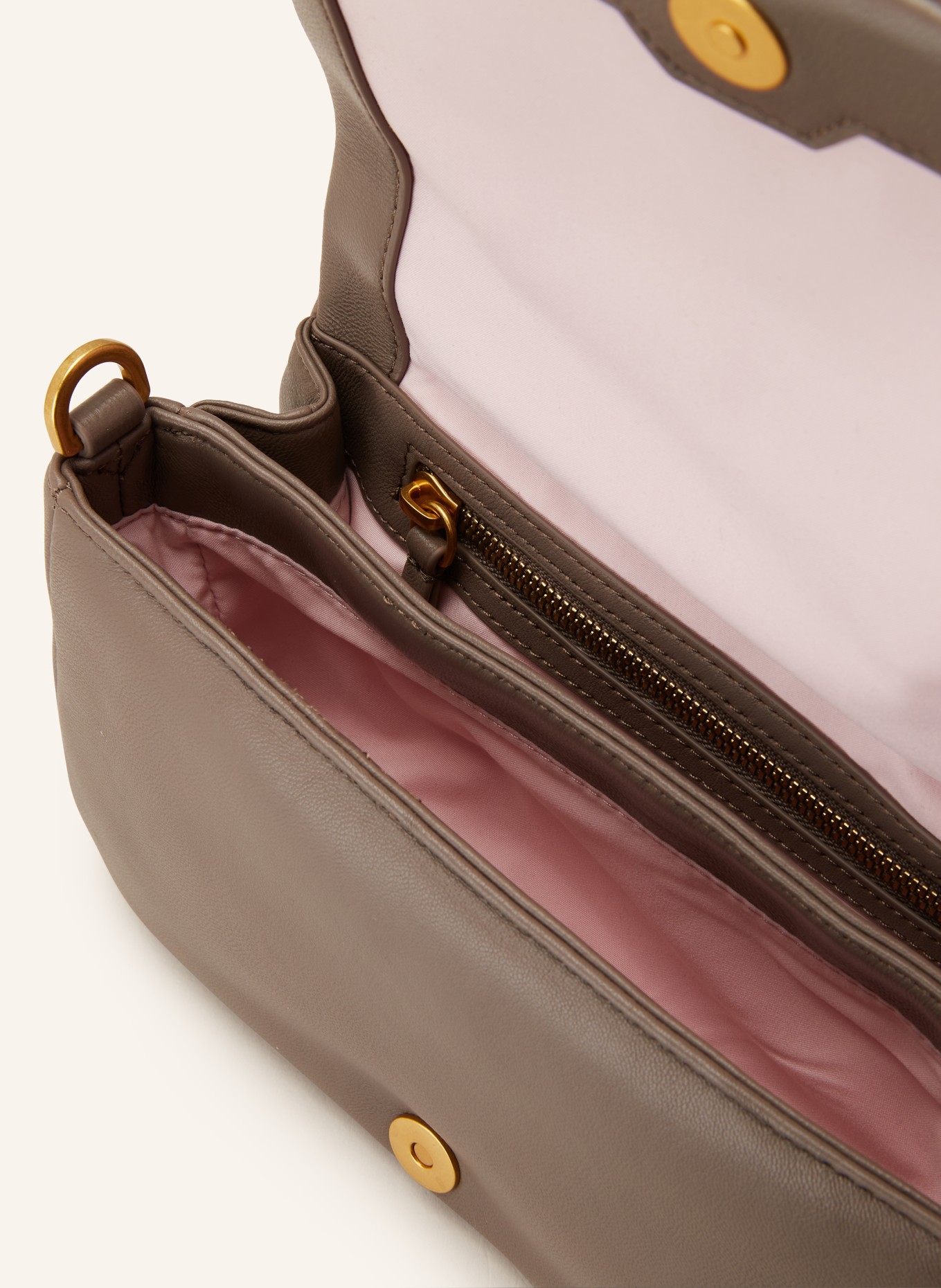 LES VISIONNAIRES Crossbody bag MILA, Color: TAUPE (Image 3)