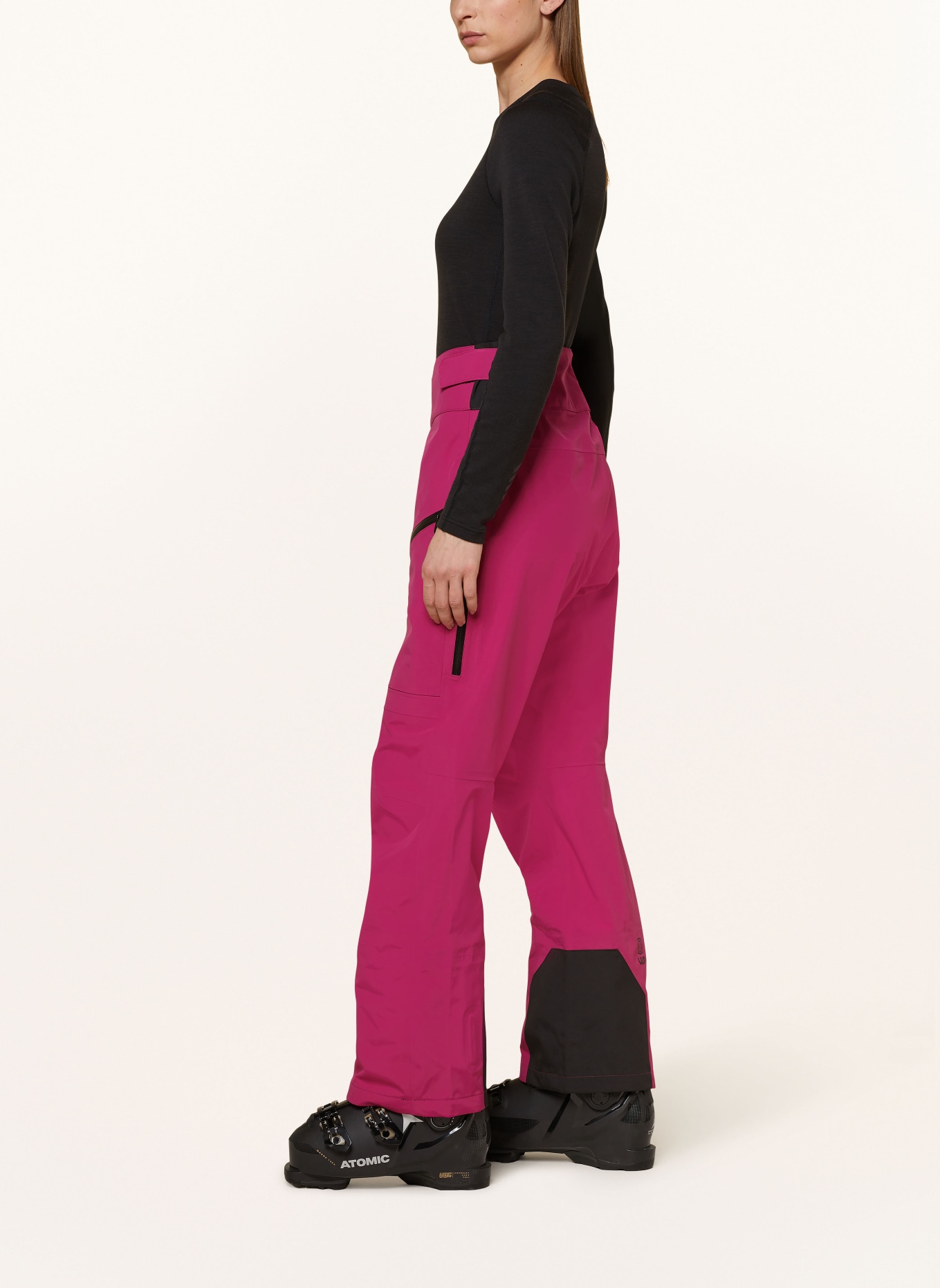 HELLY HANSEN Spodnie narciarskie: 663 MAGENTA 2.0