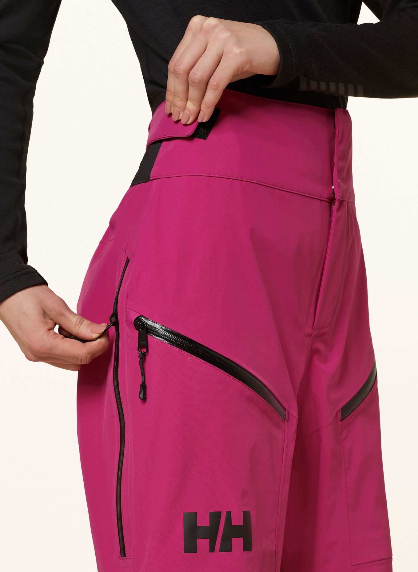 HELLY HANSEN Spodnie narciarskie: 663 MAGENTA 2.0