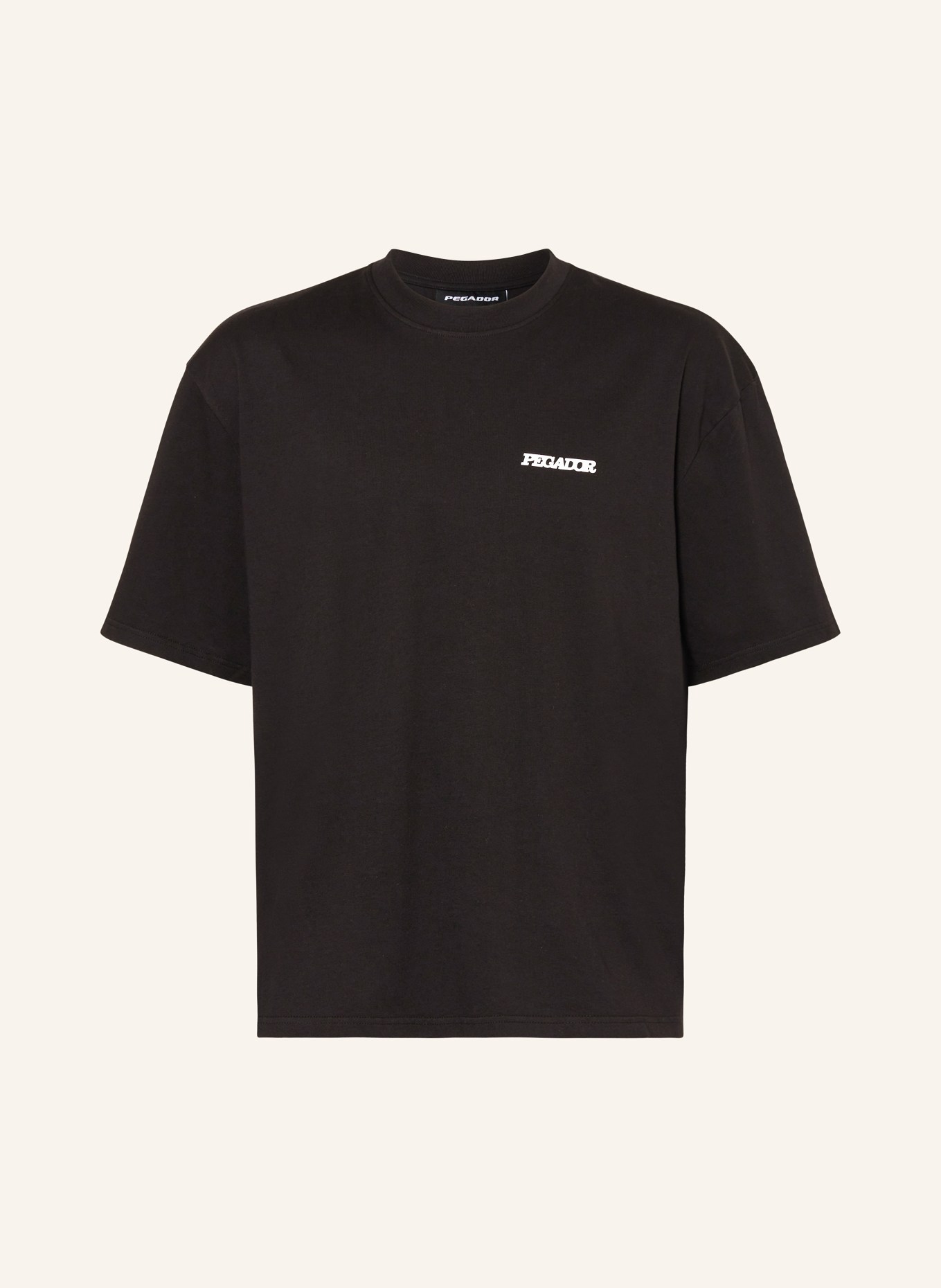 PEGADOR Oversized shirt BASS, Color: BLACK (Image 1)