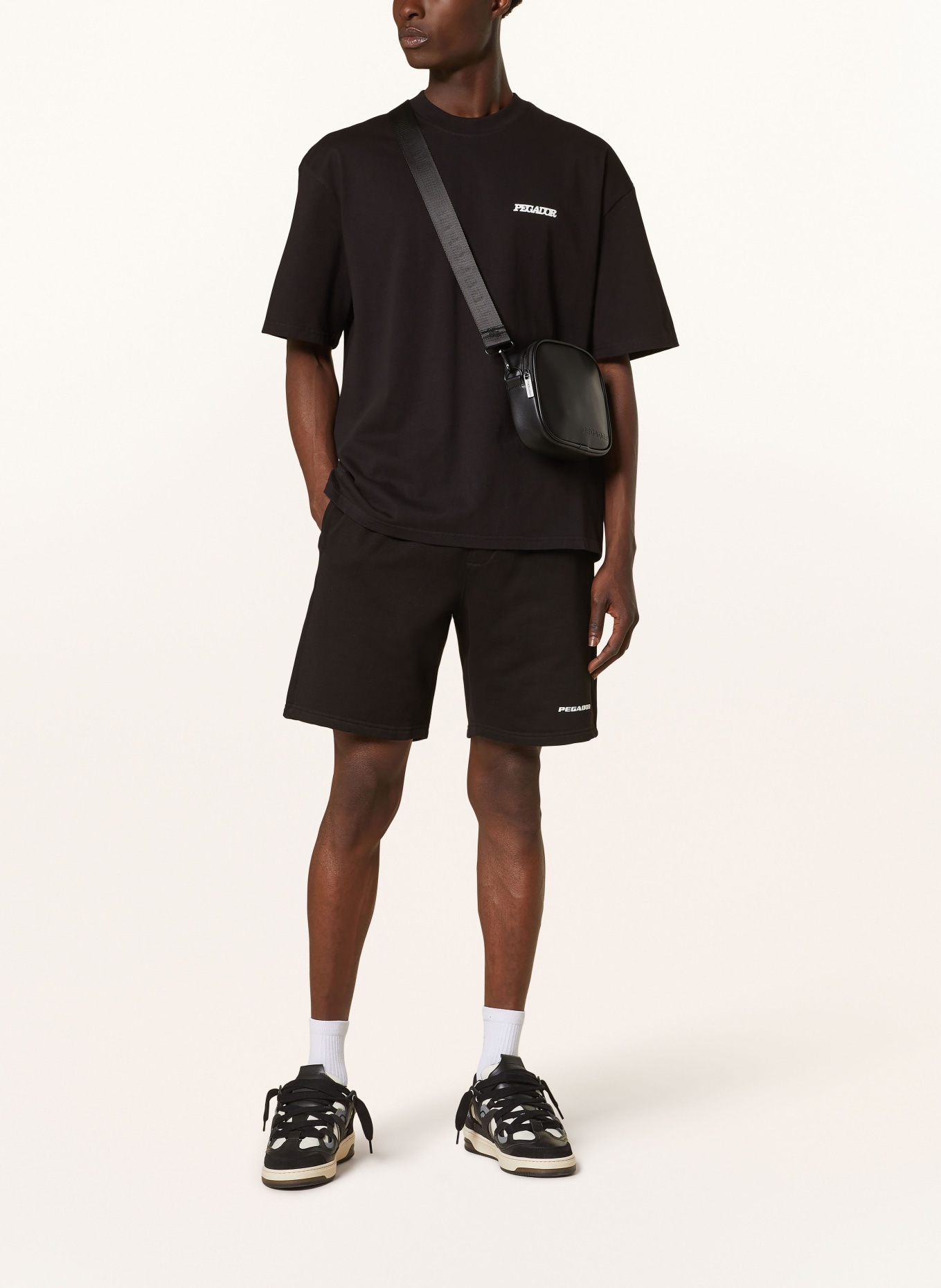 PEGADOR Oversized shirt BASS, Color: BLACK (Image 3)