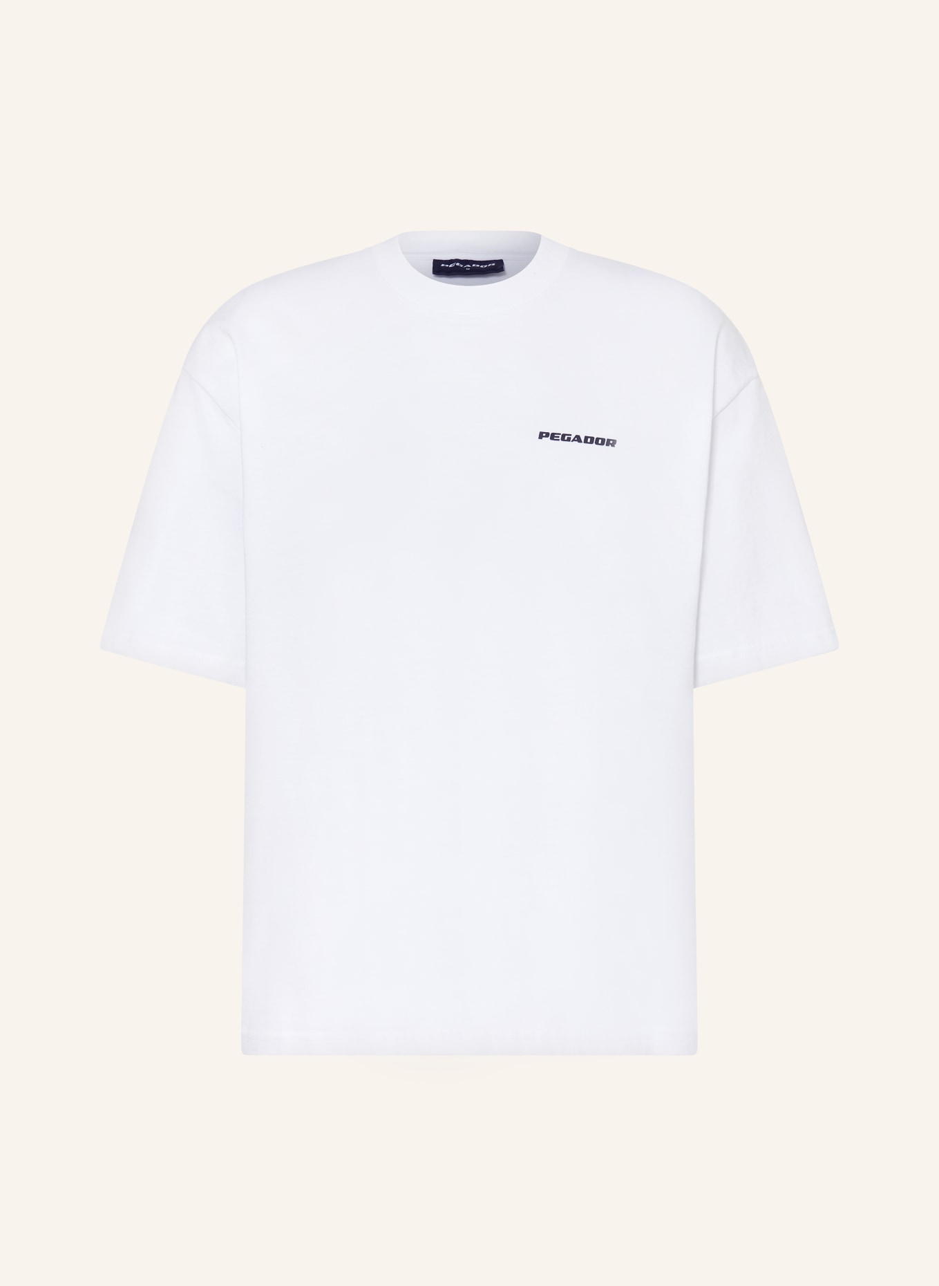 PEGADOR Oversized shirt, Color: WHITE (Image 1)