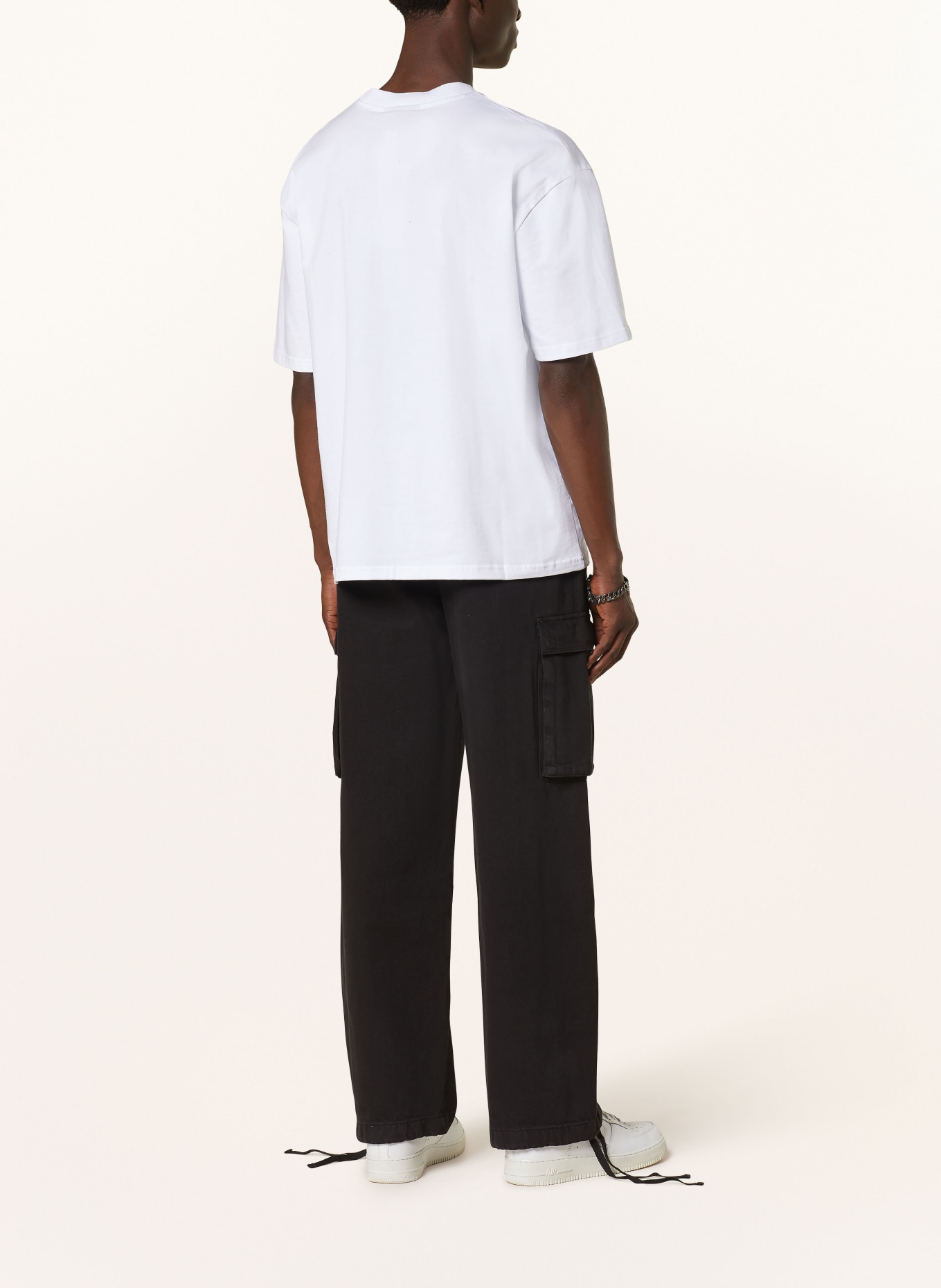 PEGADOR Oversized shirt, Color: WHITE (Image 3)
