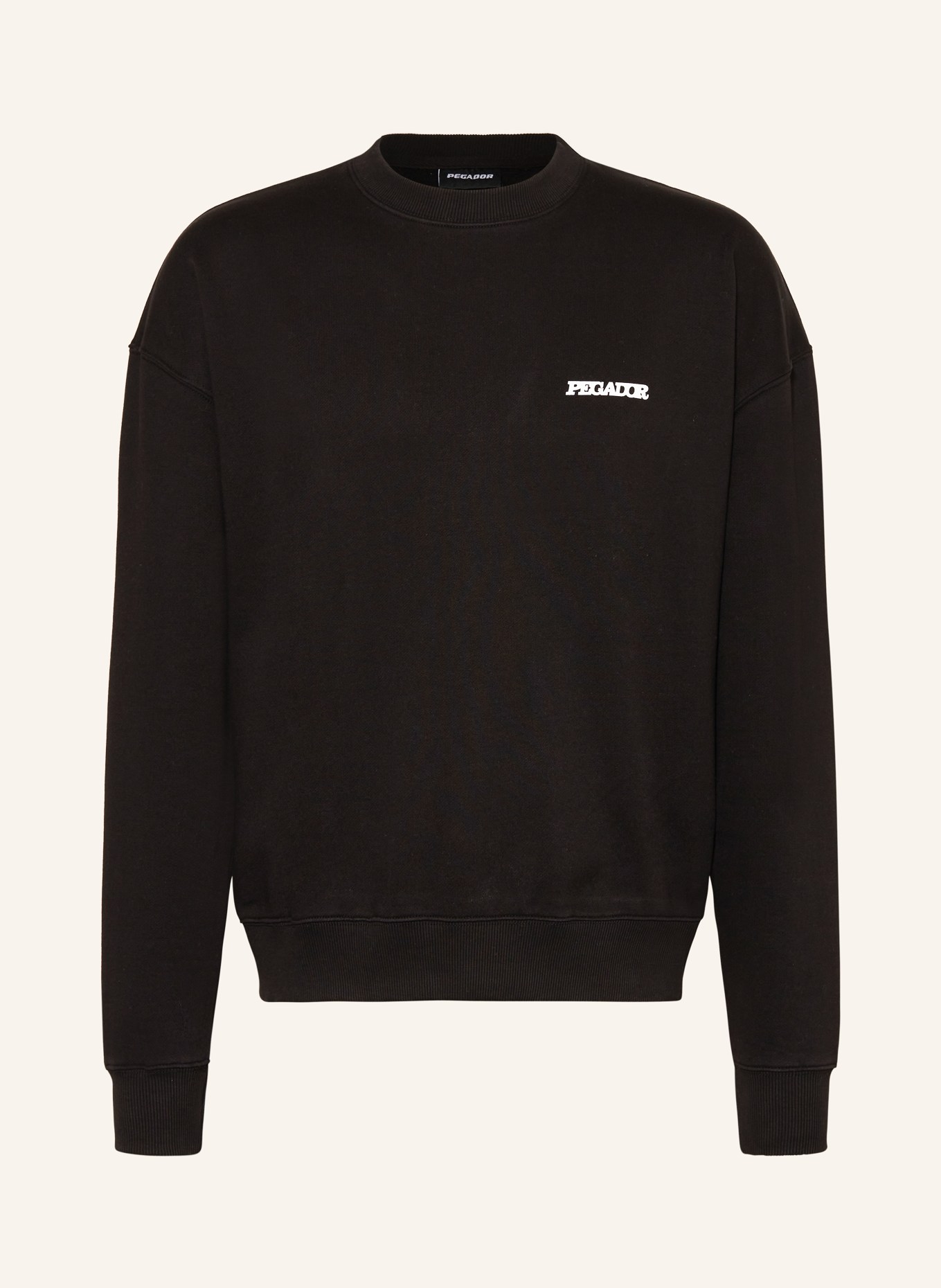 PEGADOR Oversized sweatshirt BASS, Color: BLACK (Image 1)