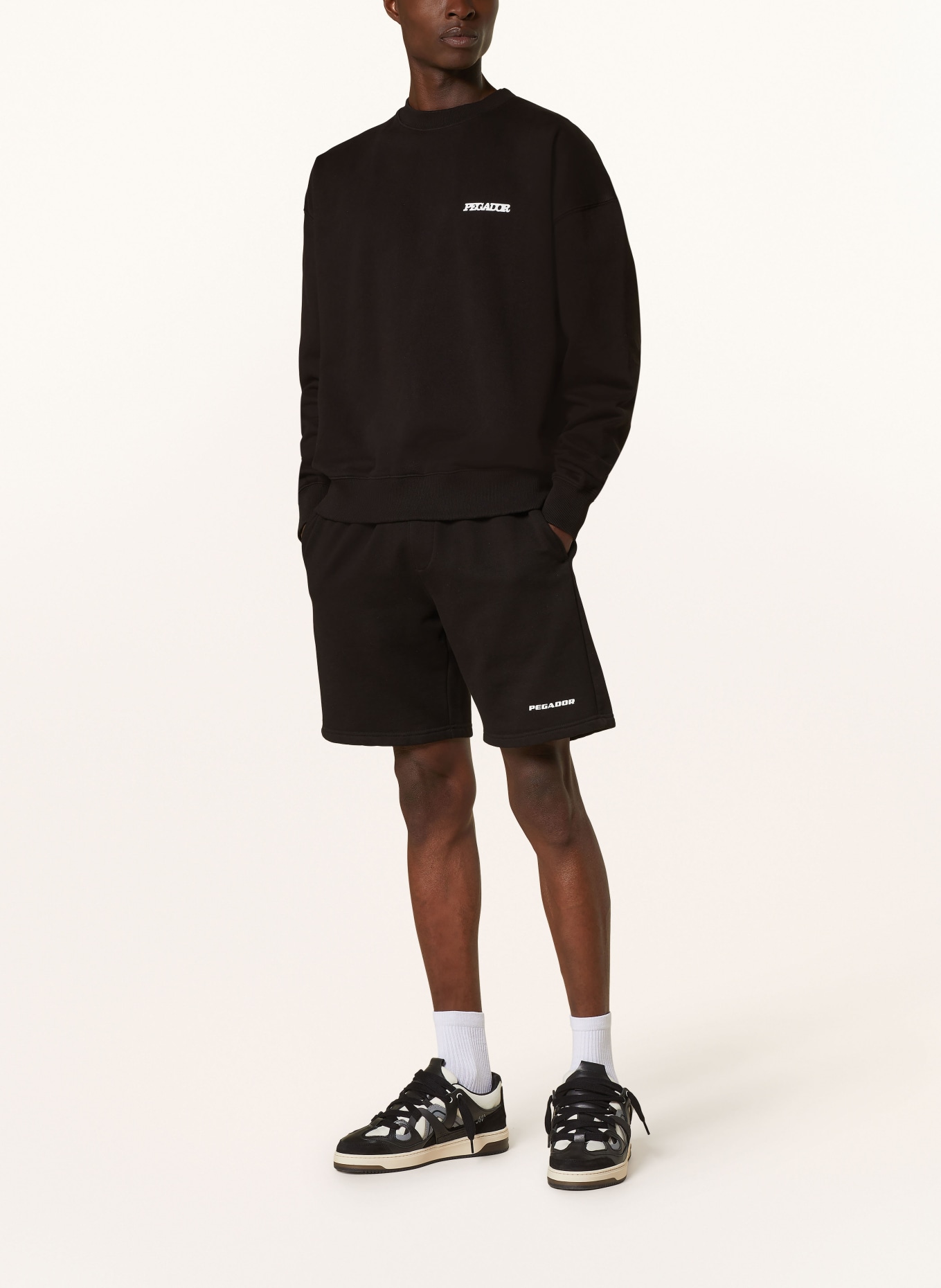 PEGADOR Oversized sweatshirt BASS, Color: BLACK (Image 3)