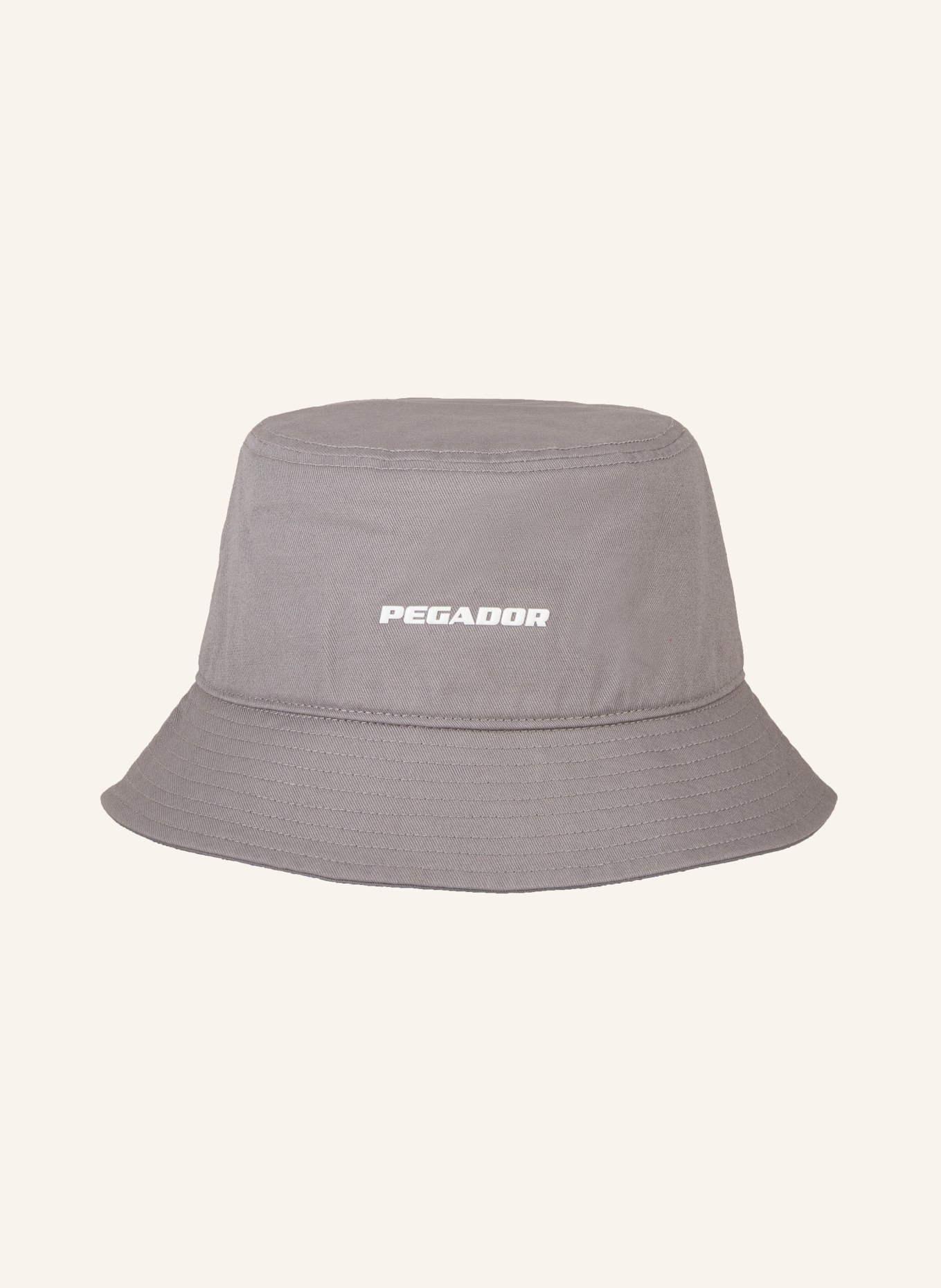 PEGADOR Bucket-Hat, Farbe: GRAU/ WEISS (Bild 2)