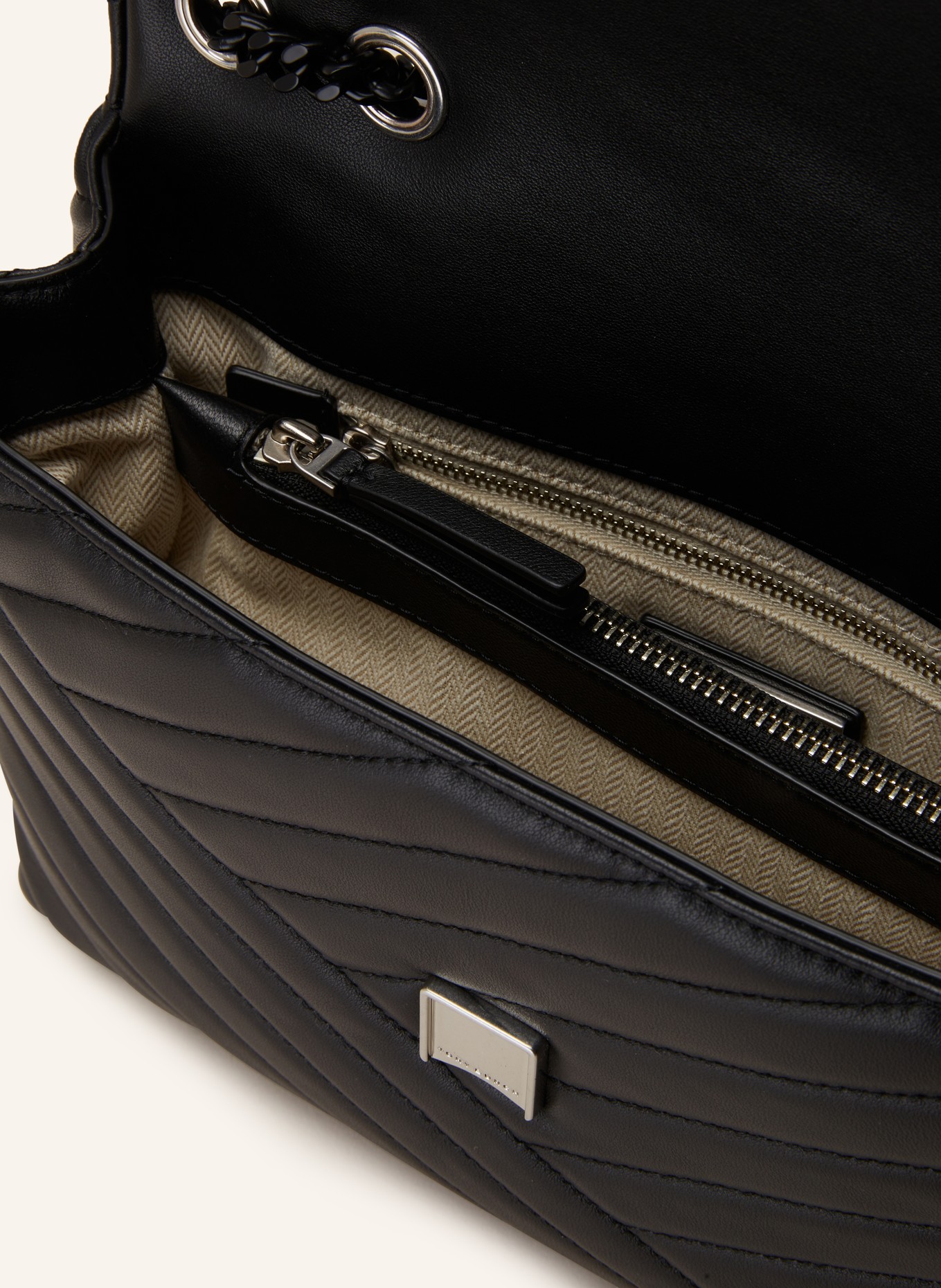 TORY BURCH Shoulder bag KIRA, Color: BLACK (Image 3)