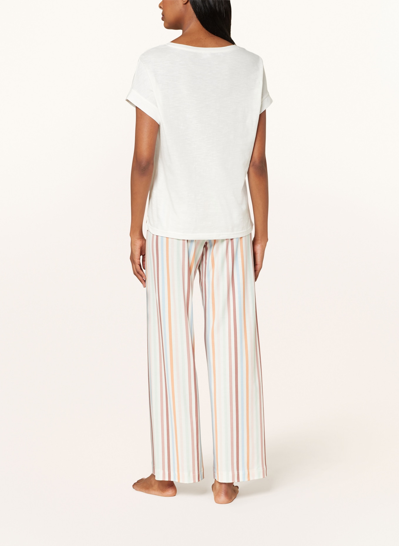 mey Lounge shirt series BROOKE, Color: WHITE (Image 3)