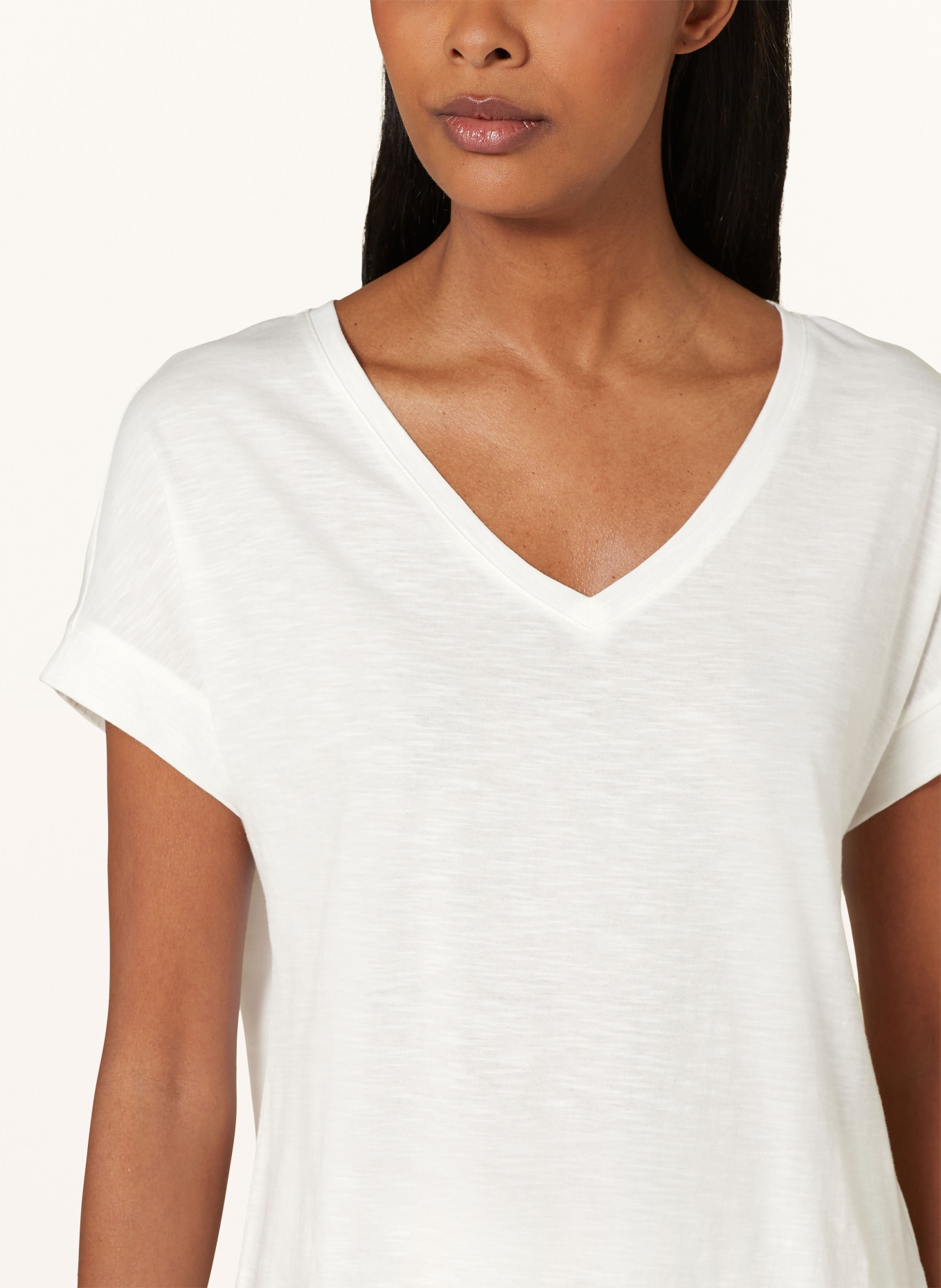 mey Lounge shirt series BROOKE, Color: WHITE (Image 4)