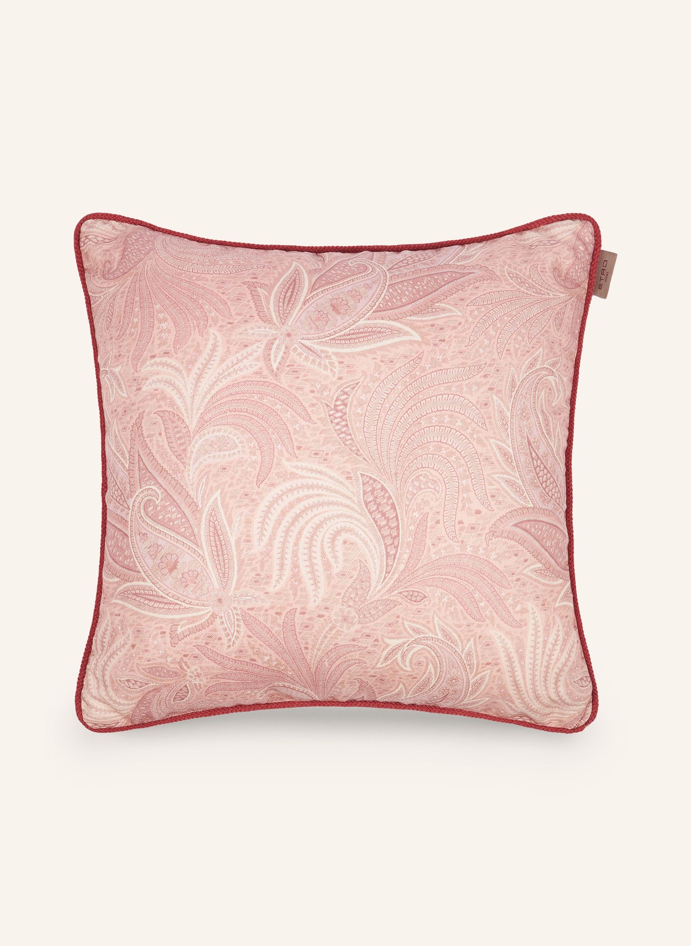 ETRO Home Dekokissen aus Leinen, Farbe: ROSA (Bild 1)