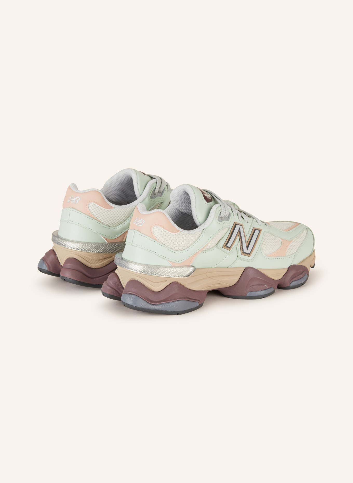 new balance Sneakers 9060, Color: MINT/ LIGHT PINK (Image 2)