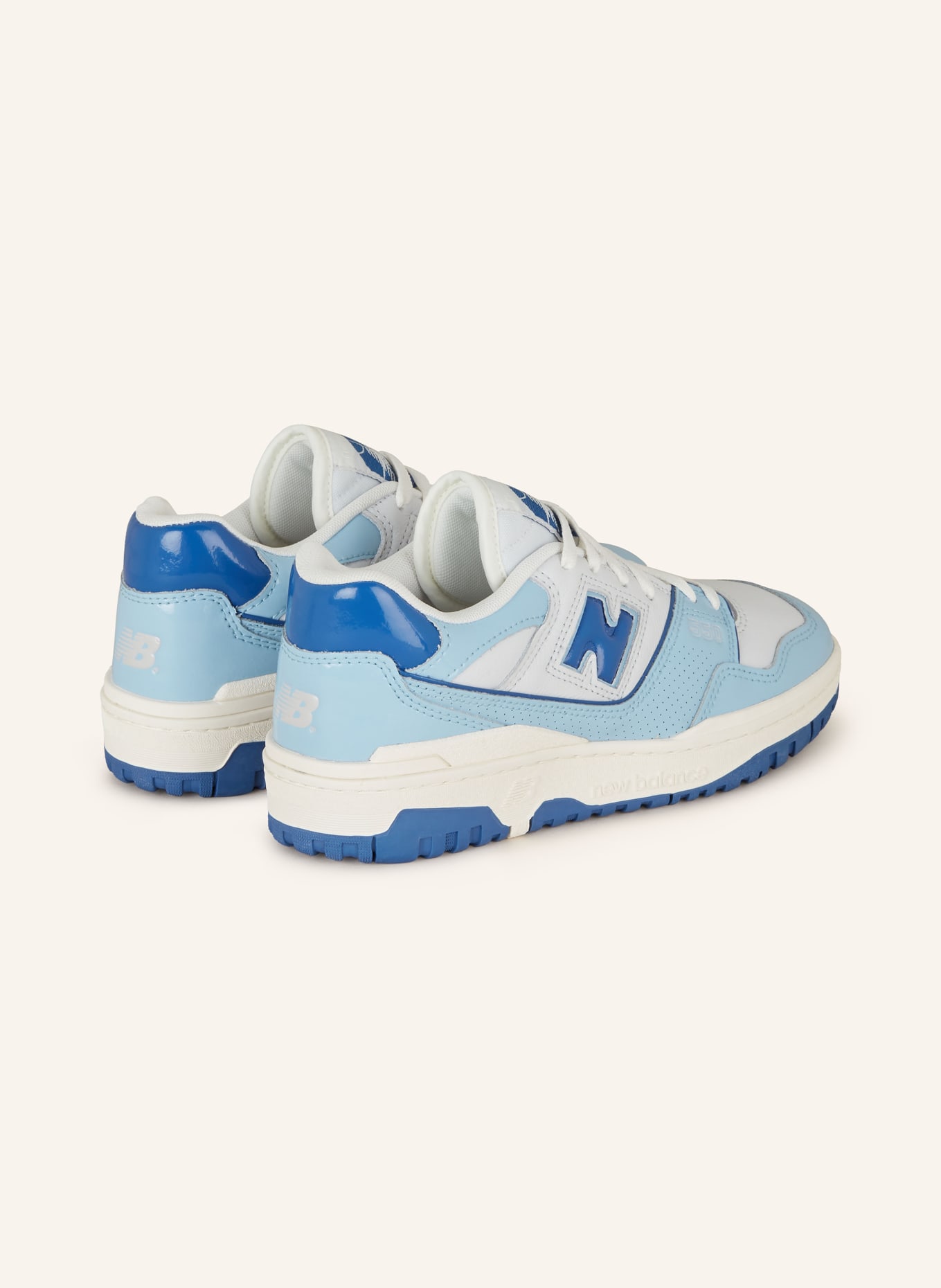 new balance Sneakers 550, Color: LIGHT BLUE/ WHITE (Image 2)