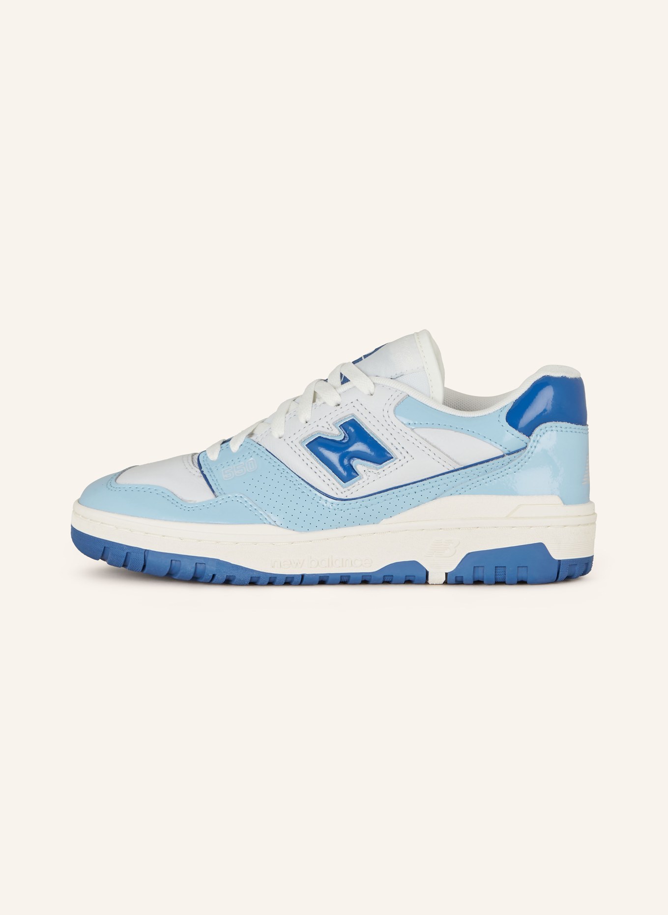 new balance Sneakers 550, Color: LIGHT BLUE/ WHITE (Image 4)