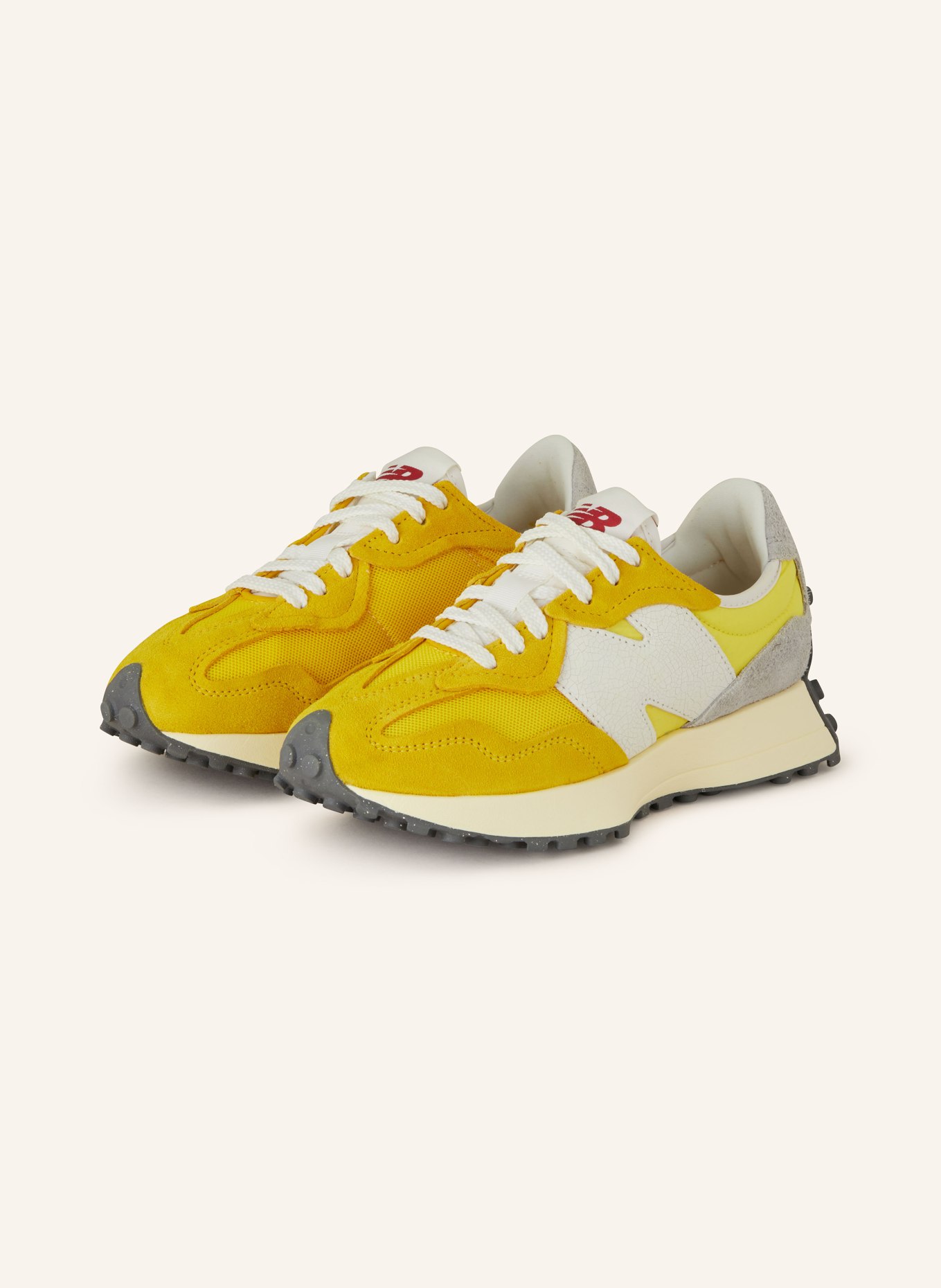 new balance Sneakers 327, Color: YELLOW/ GRAY (Image 1)