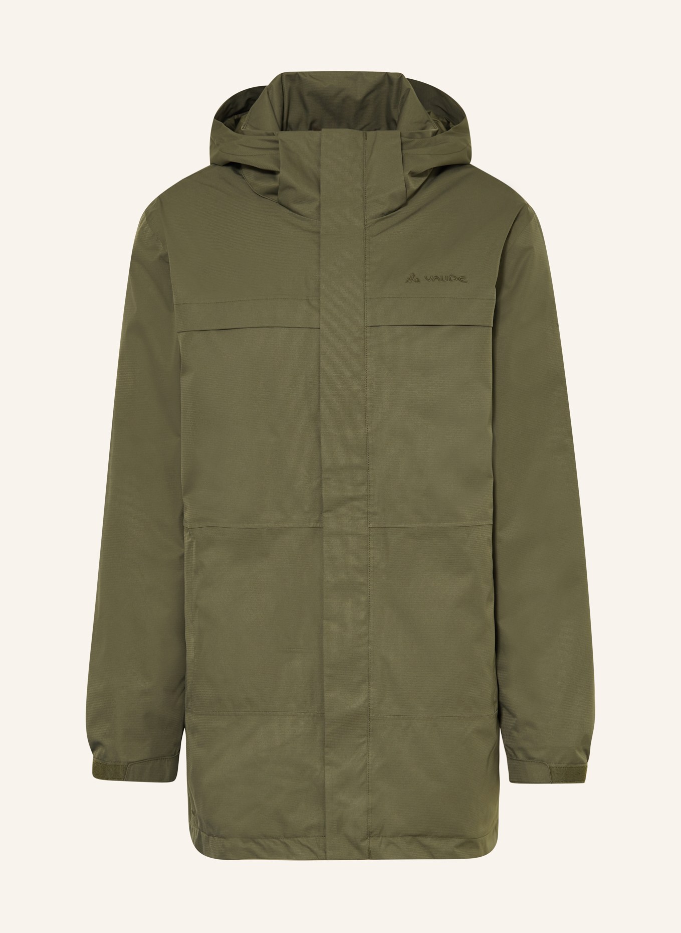 VAUDE Parka ESCAPE, Color: KHAKI (Image 1)